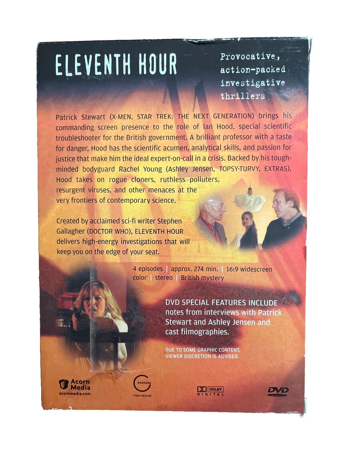Collectable Movie The Eleventh Hour (DVD, 2006, 2-Disc Set) Patrick Stewart