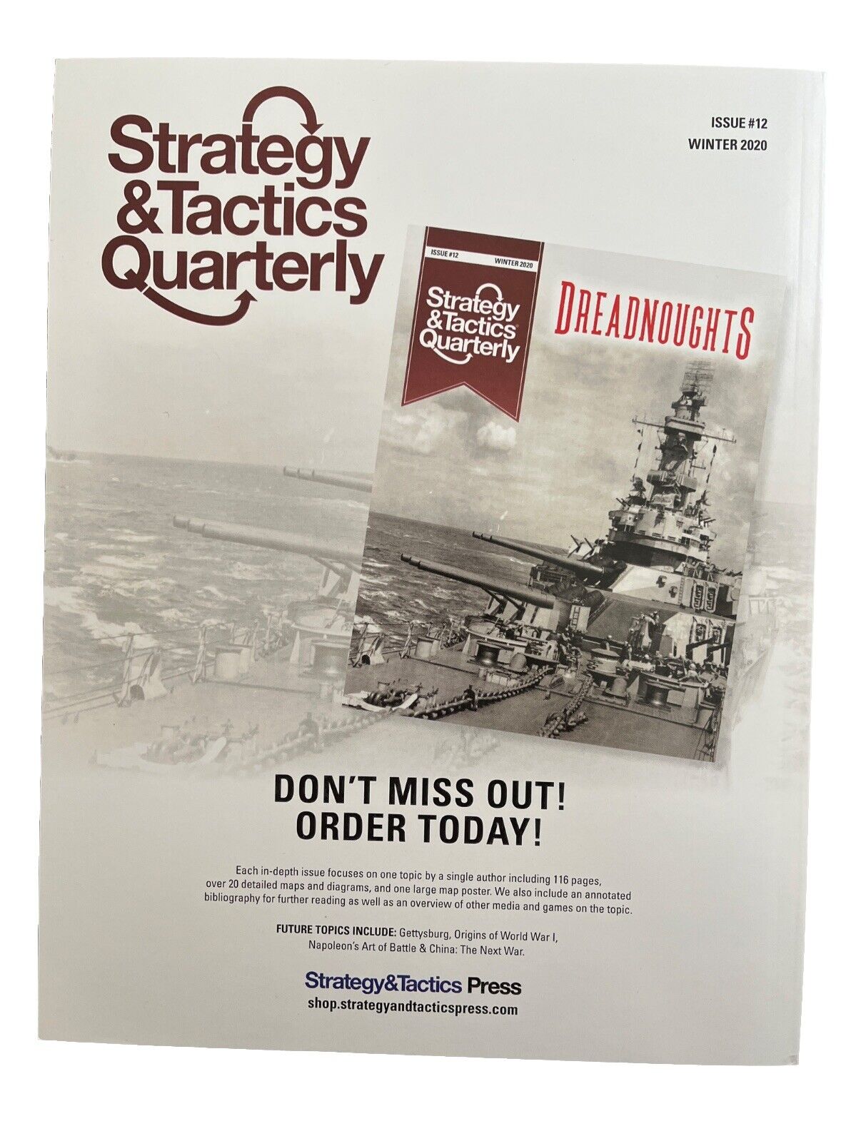 World At War Magazine With Complete New Game #75 2021 - Centrifugal Offensive