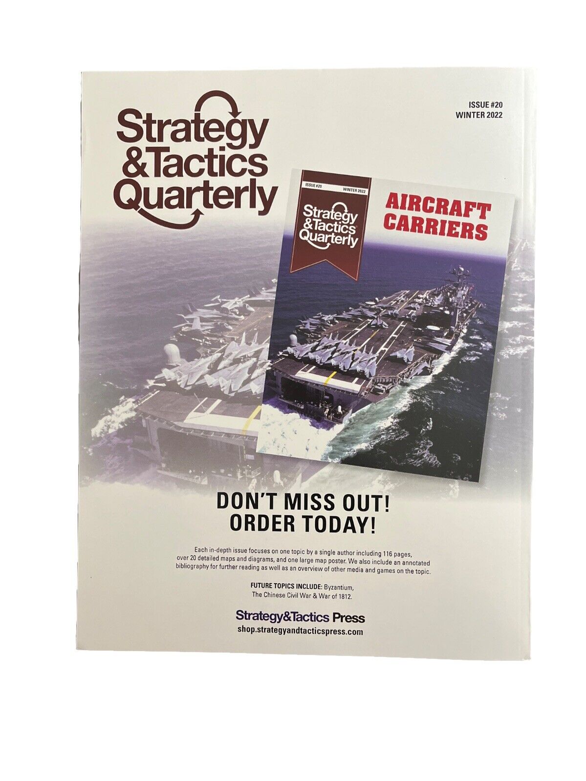 World At War Magazine #87 With Historical Board Game - Netherlands East Indies