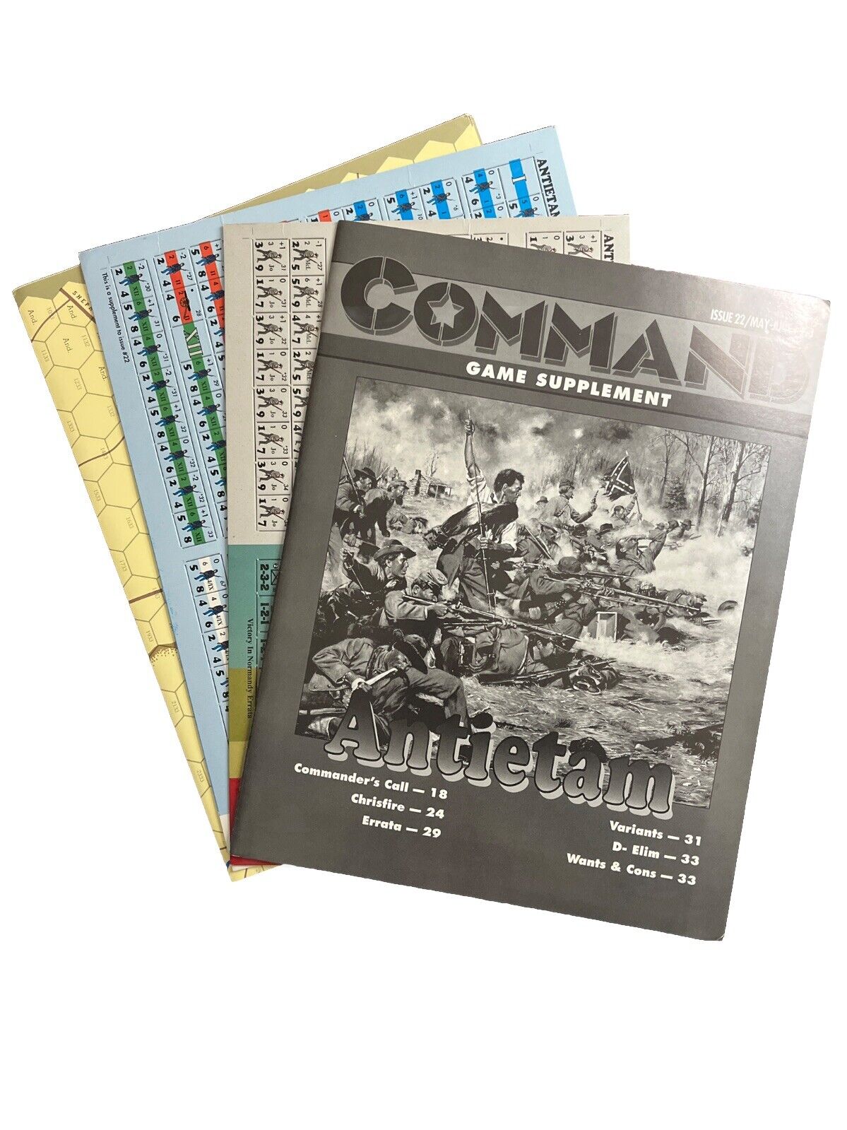 XTR Collectable Command Military History Magazine #22 1993 - Antietam