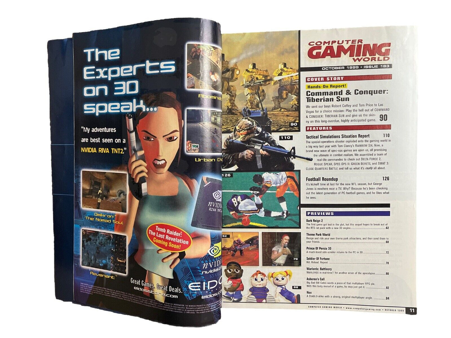 Vintage Computer Gaming World Magazine #183 October 1999 - Command & Conquer
