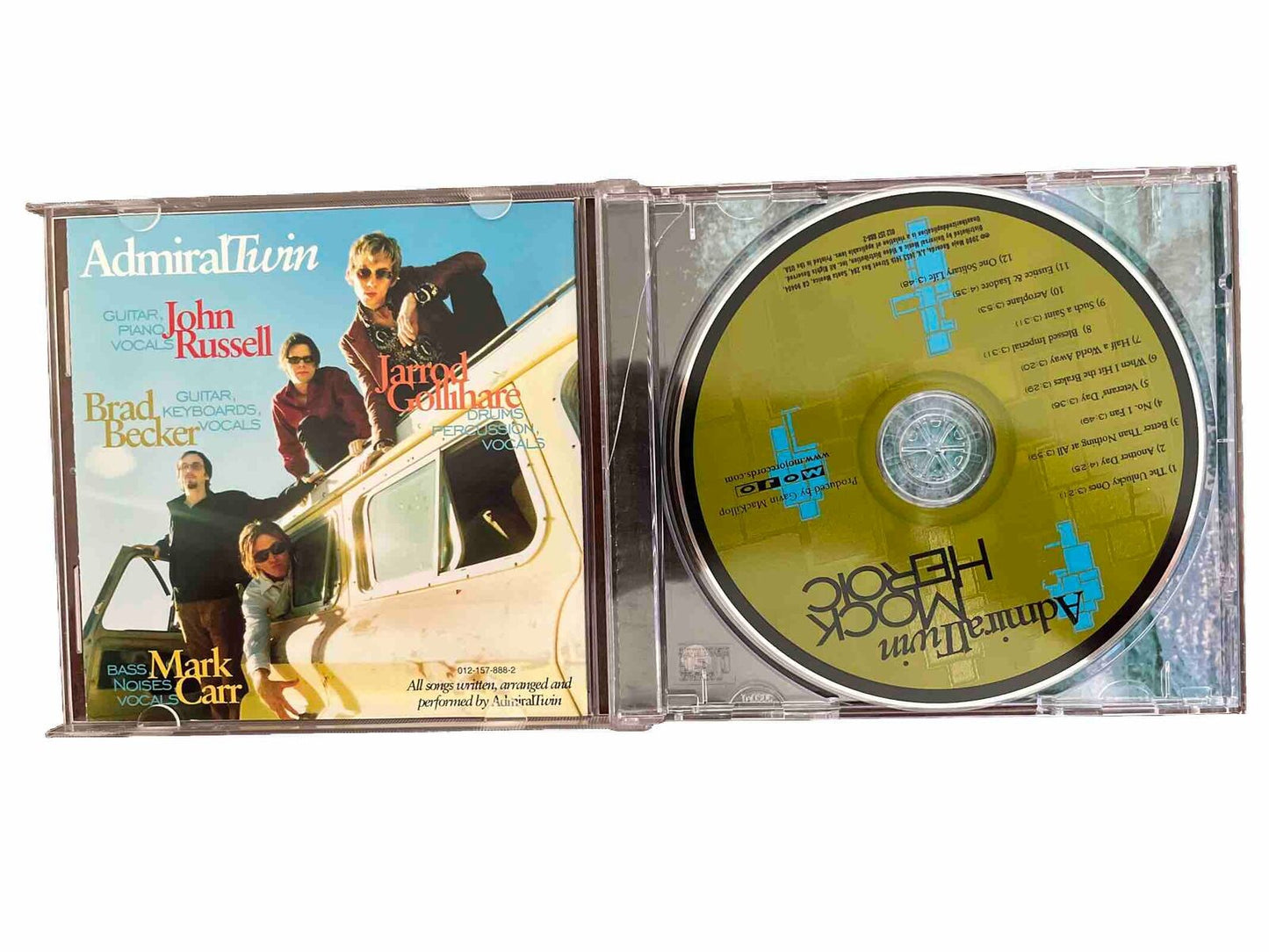 Mock Heroic by Admiral Twin (CD, Oct-2001, Mojo Music (Independent))