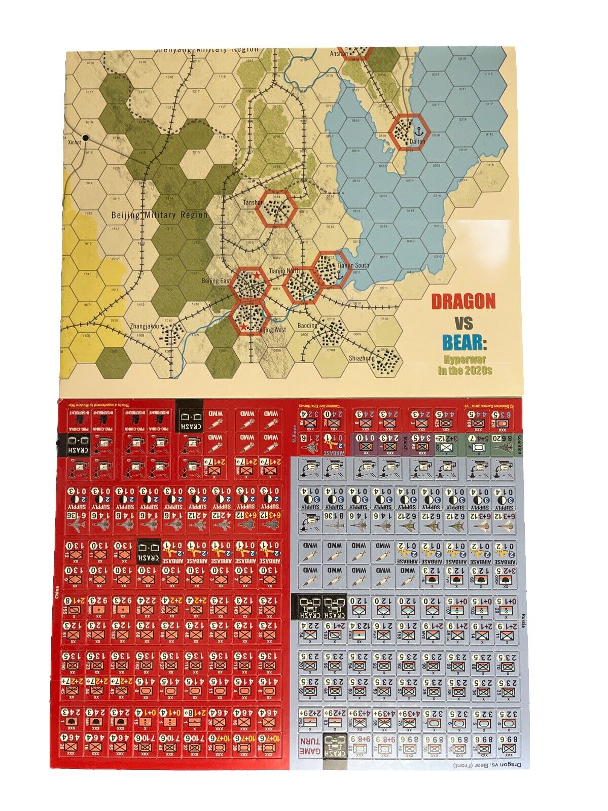 Decision Games Modern War Magazine #12 With Tabletop Game - Dragon vs. Bear
