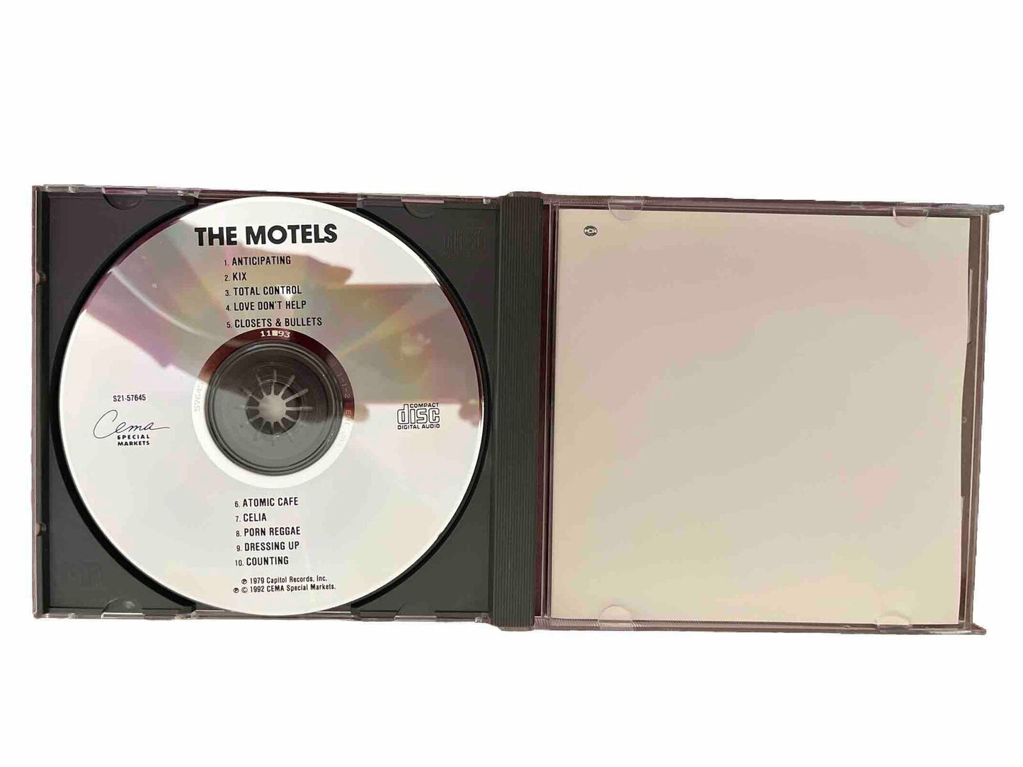 THE MOTELS THE MOTELS CEMA SPECIAL MARKETS Made In Canada