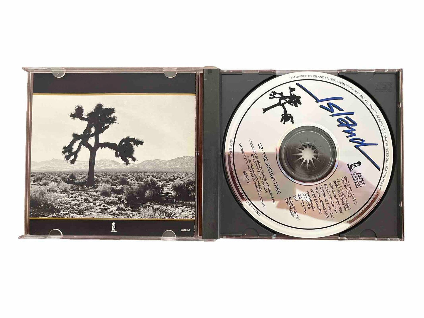 U2 : The Joshua Tree CD