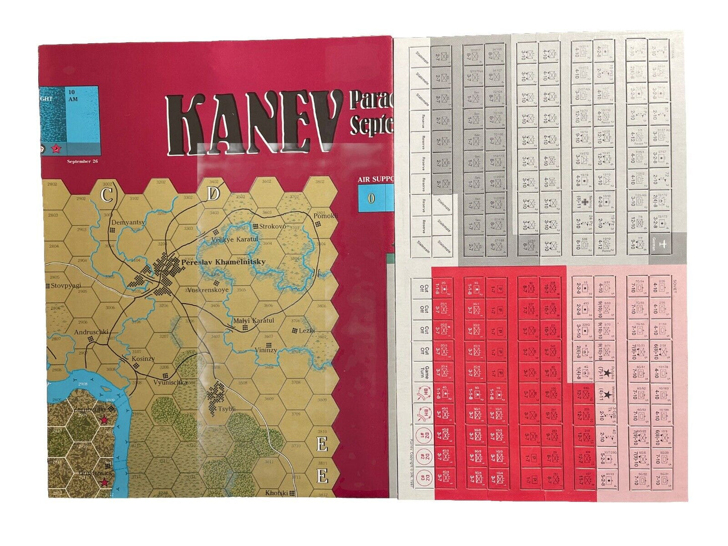Vintage Strategy & Tactics Historical Wargame Magazine #115 Kanev