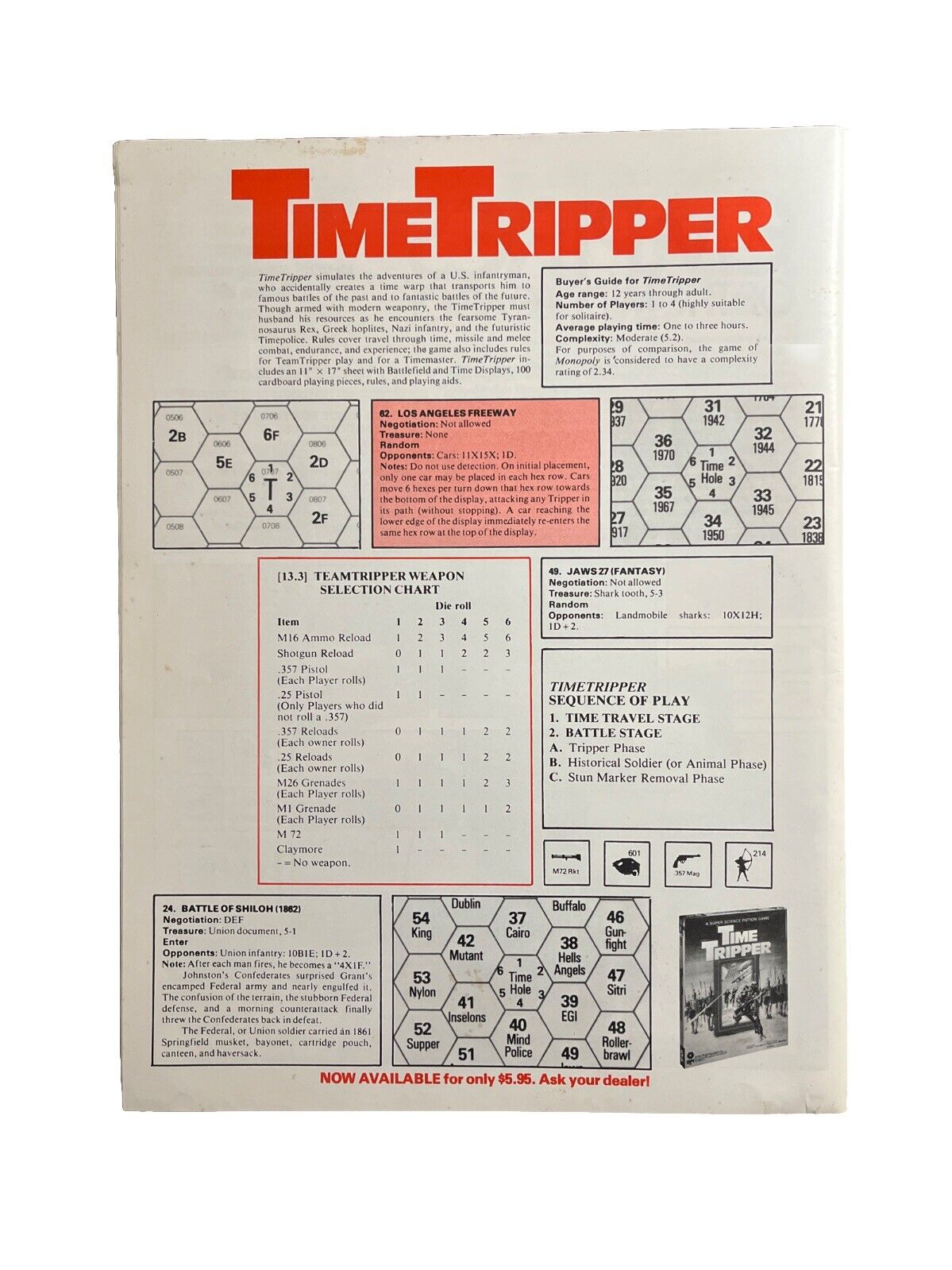 Collectable Vintage SPI Strategy&Tactics Wargaming Magazine #81 - TITO