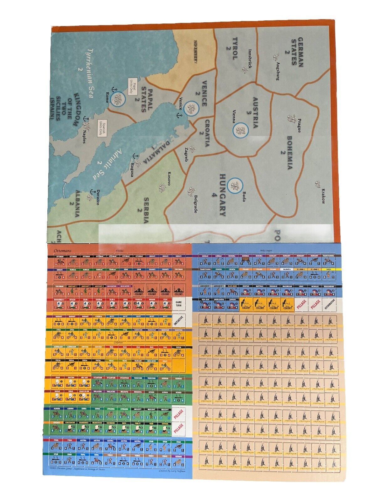 Strategy & Tactics WargameMagazine #222 The Ottomans: Rise of the Turkish Empire