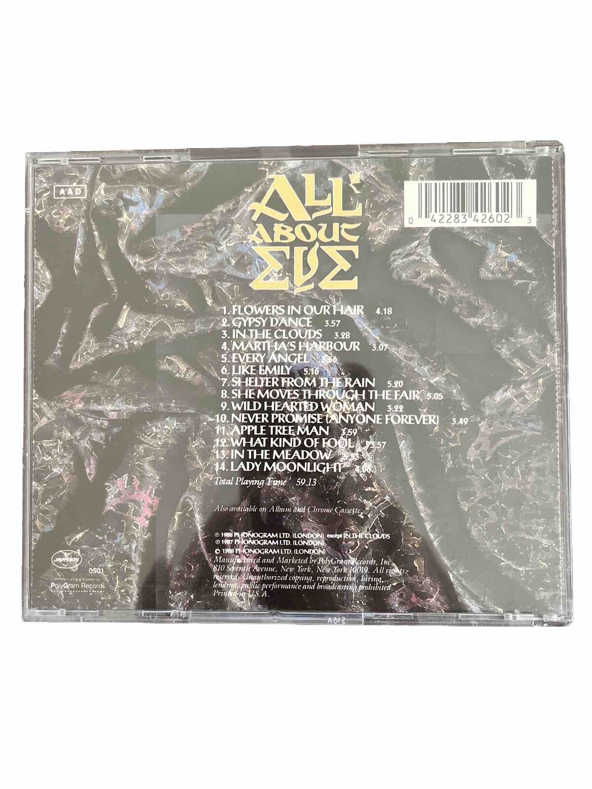 All About Eve - CD 1988