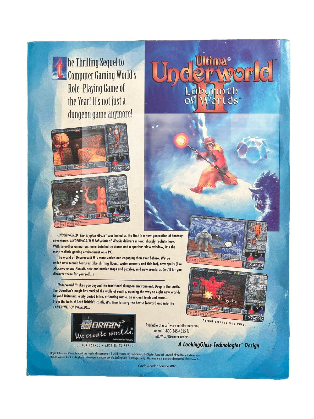 Computer Gaming World Strategy Magazine #104 Spectrum HoloByte’s The Iron Helix