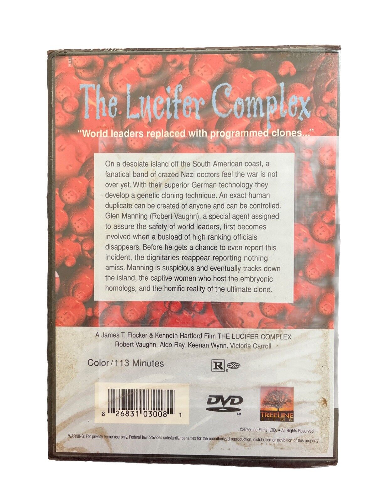 Classic Collectable Movie The Lucifer Complex (DVD, 2004) By Robert Vaughn
