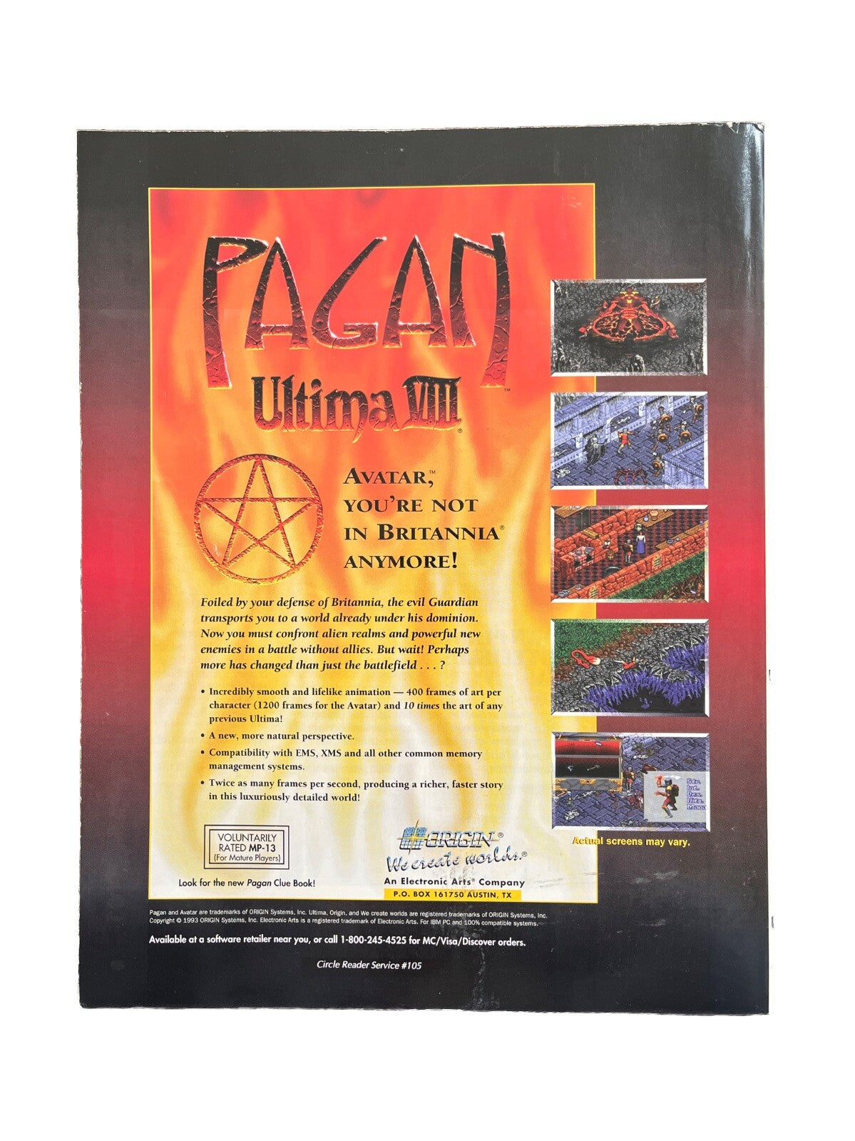 Computer Gaming World Mag #115 The Empire Strikes Back LucasArts’ Tie Fighter