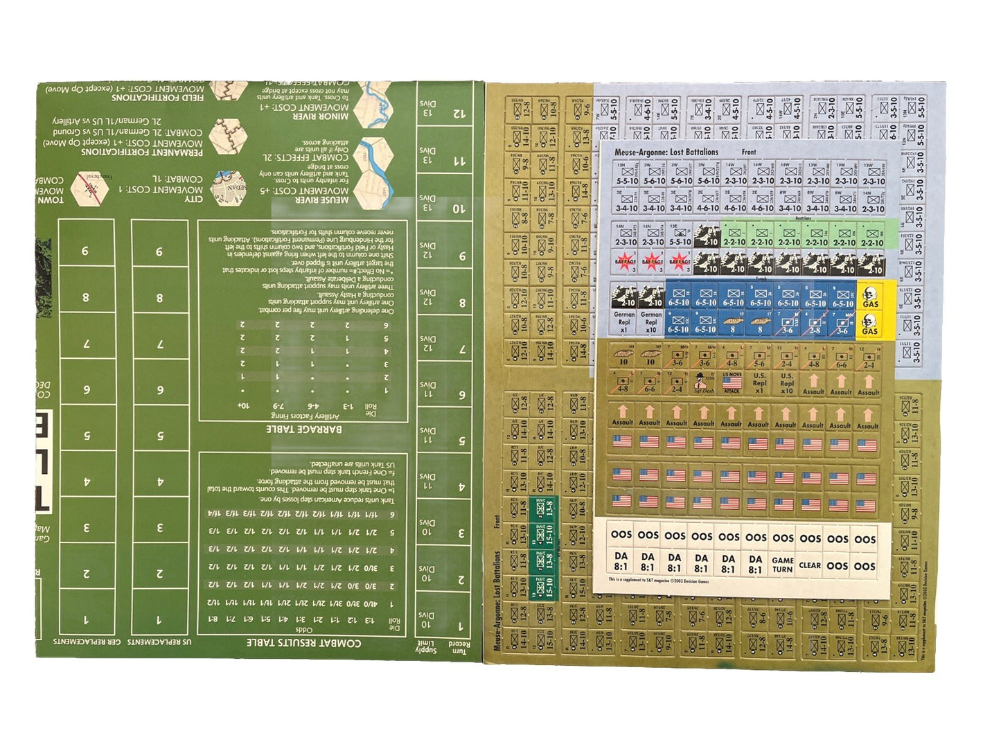 Strategy & Tactic Wargame Magazine #217 The American Army In WWI The Lost Battal
