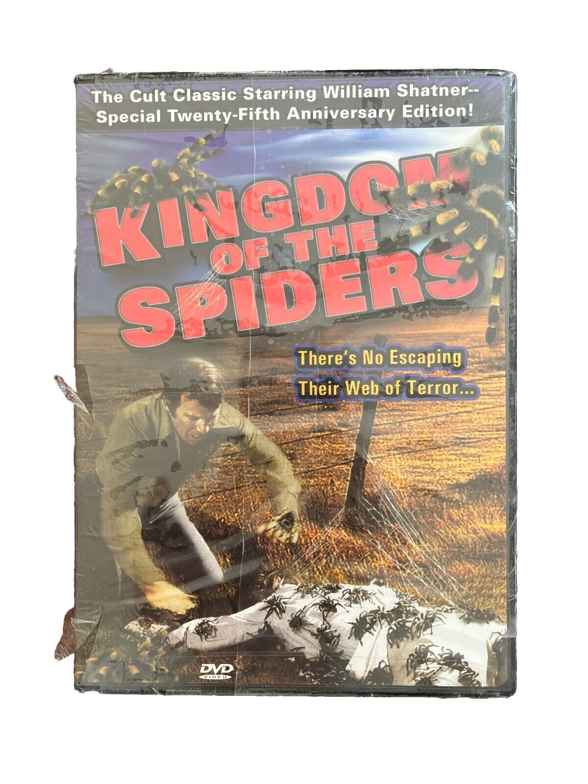 Classic Horror Movie Night Of The Living Dead Kingdom Of Spiders Double Pack DVD
