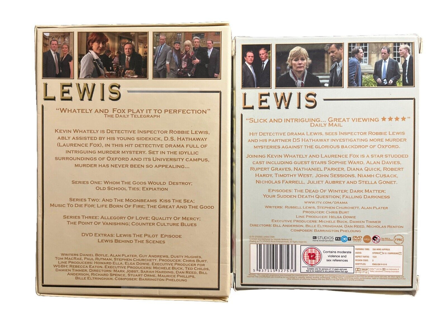Classic Detective TV Show Lewis The Collection - Series One, Two & Three Four