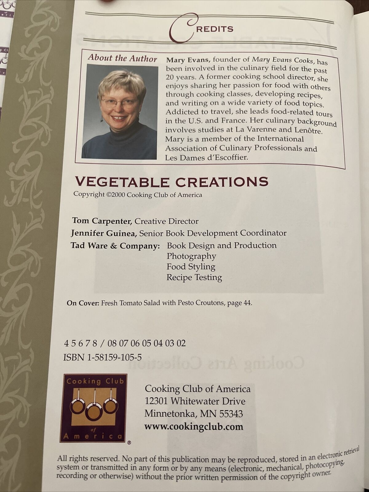 Vegetable Creations by Mary Evans (Hardcover)