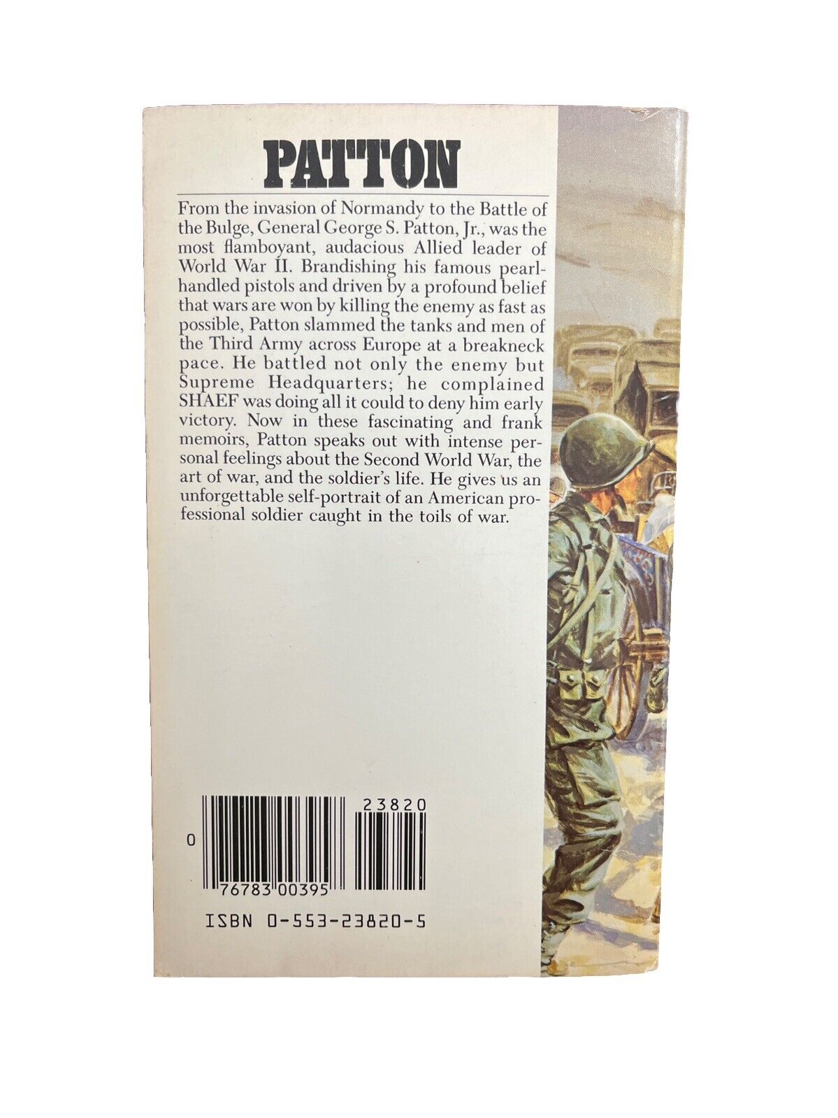 War As I Knew It George S Patton WWII History The Battle Memoirs Of Blood N Guts