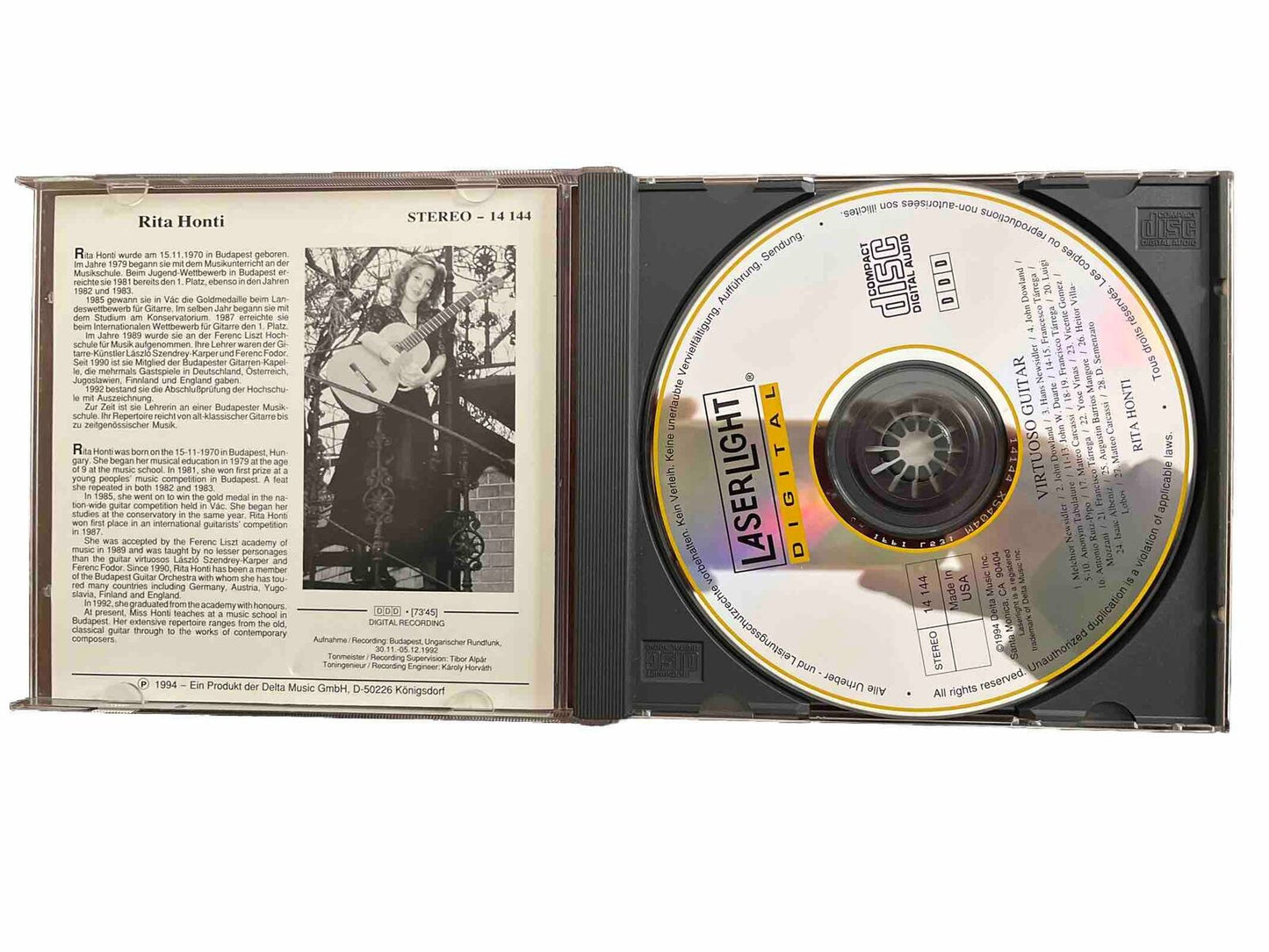 Virtuoso Guitar (CD, May-1994, Laserlight)