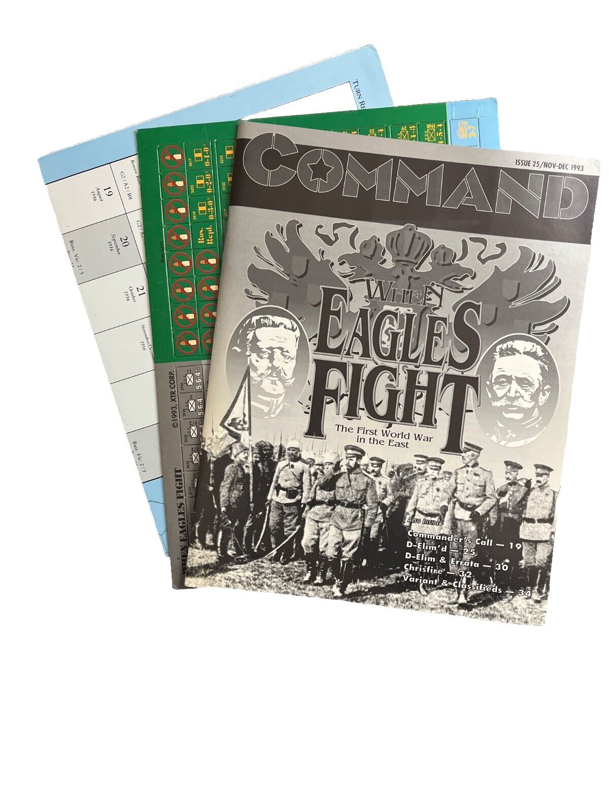 XTR Collectable Command Military History Magazine #25 1993 - When Eagles Fight