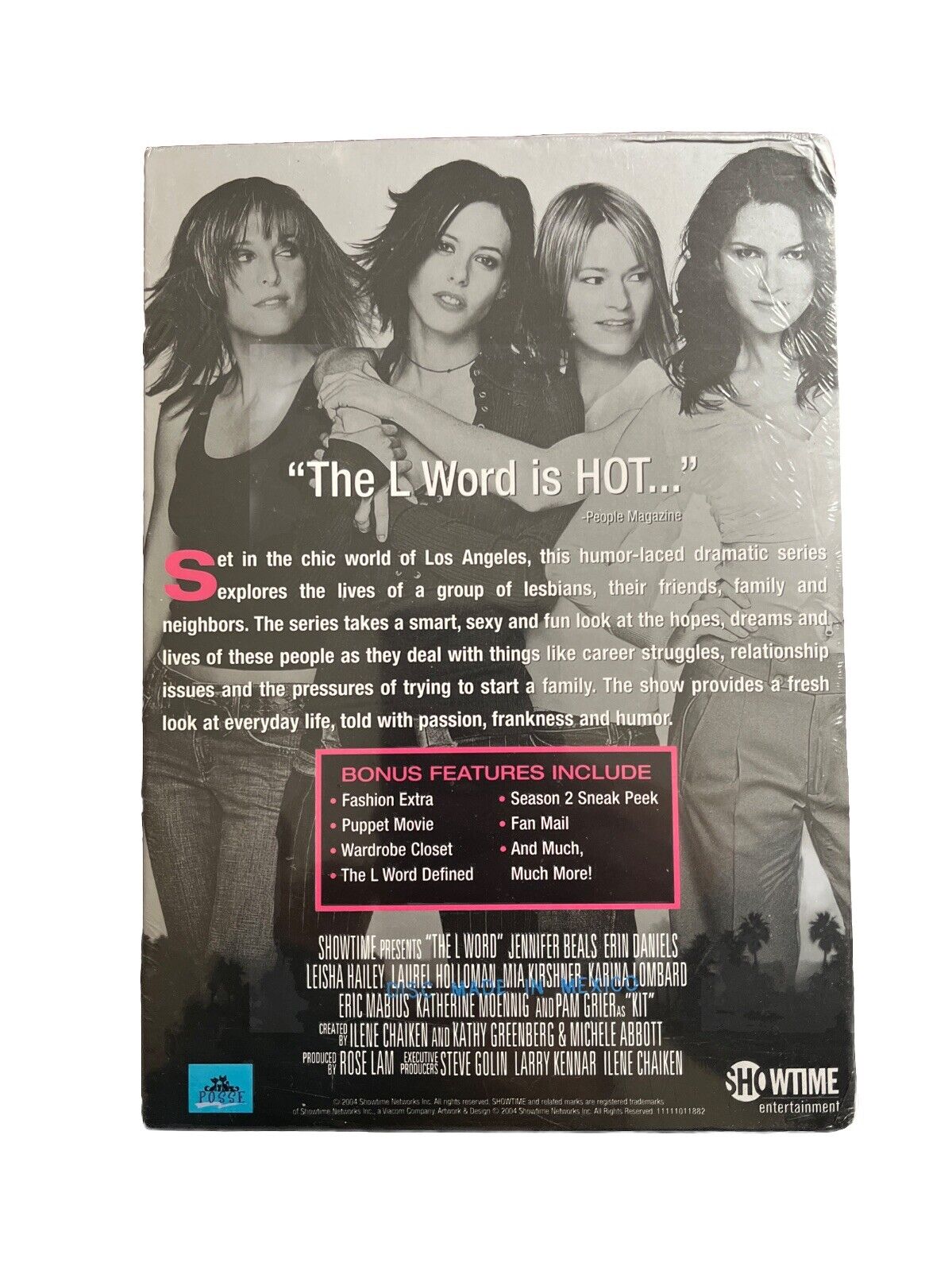 The L Word The Complete First Season 1 (DVD, 2004, 5-Disc Set) Drama TV Show