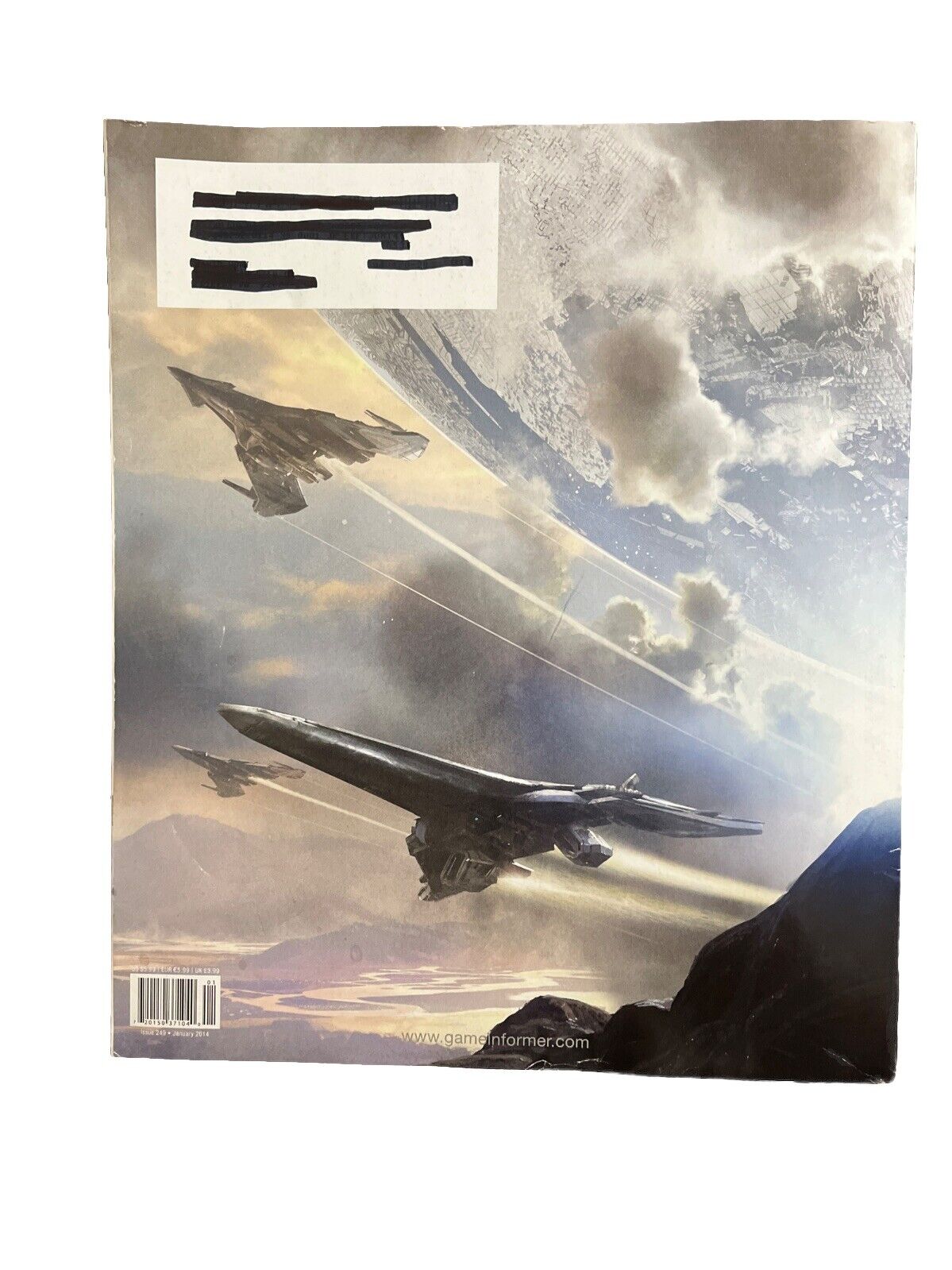 Game Informer Collectable Video Game Magazine #249 January 2014 - Destiny