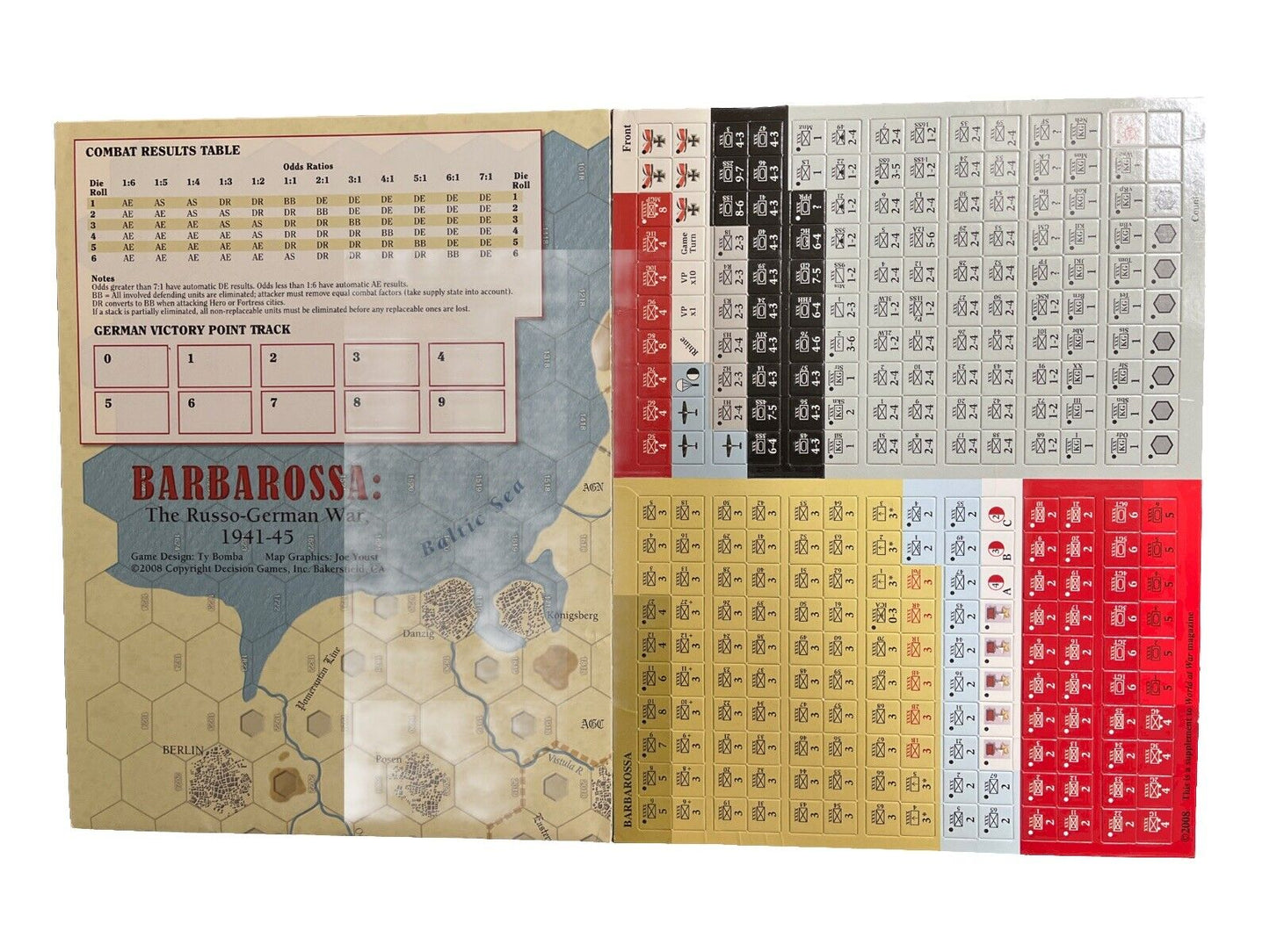 World at War Magazine #1 And History Board Game Barbarossa: The Russo-German War