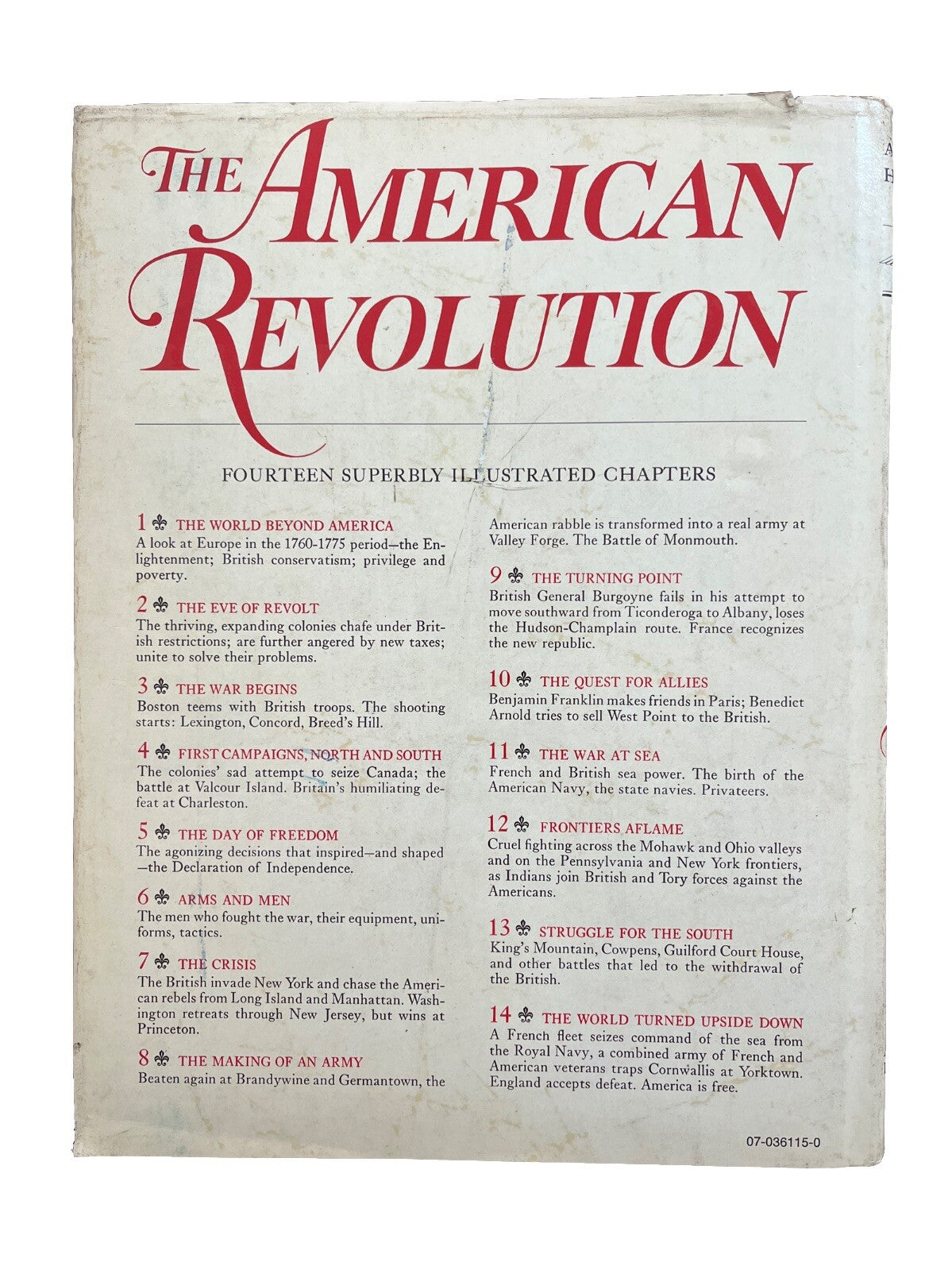 Collectable VintageBook The AMERICAN HERITAGE HISTORY Of THE AMERICAN REVOLUTION