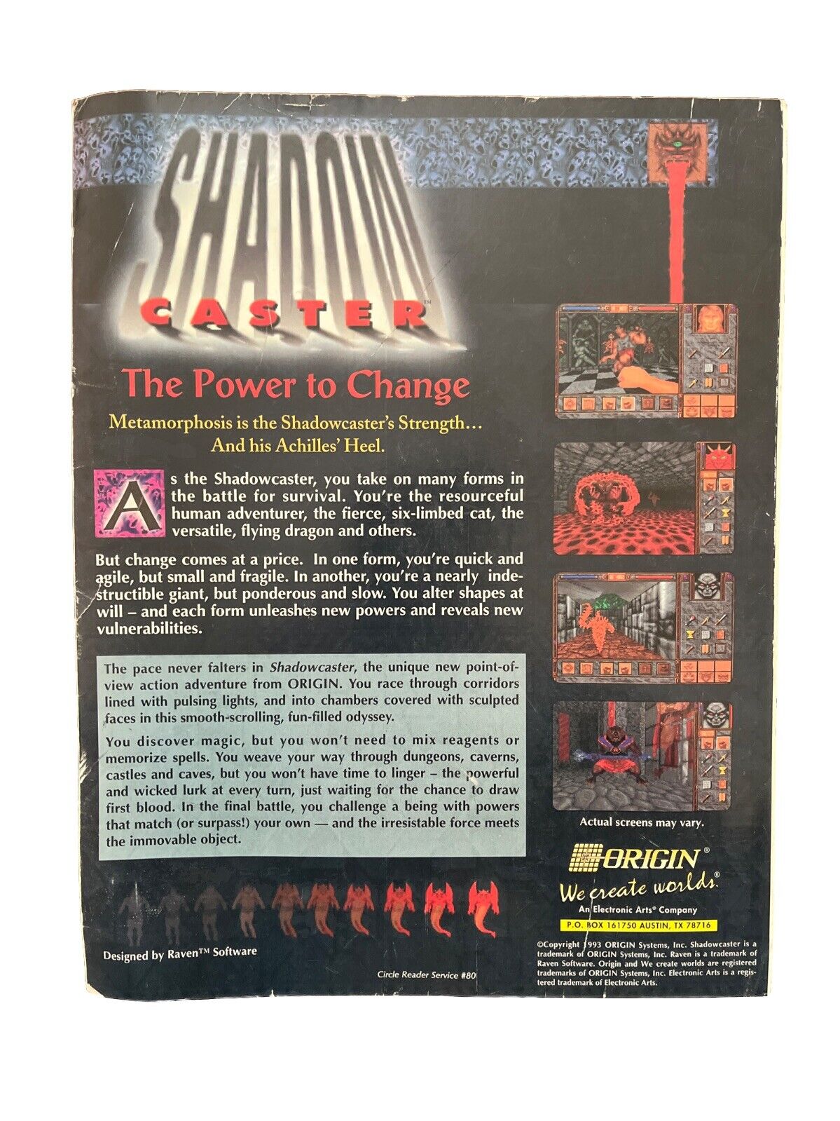 Computer Gaming World Strategy Mag #111 Shadowcaster Transforms Role Playing