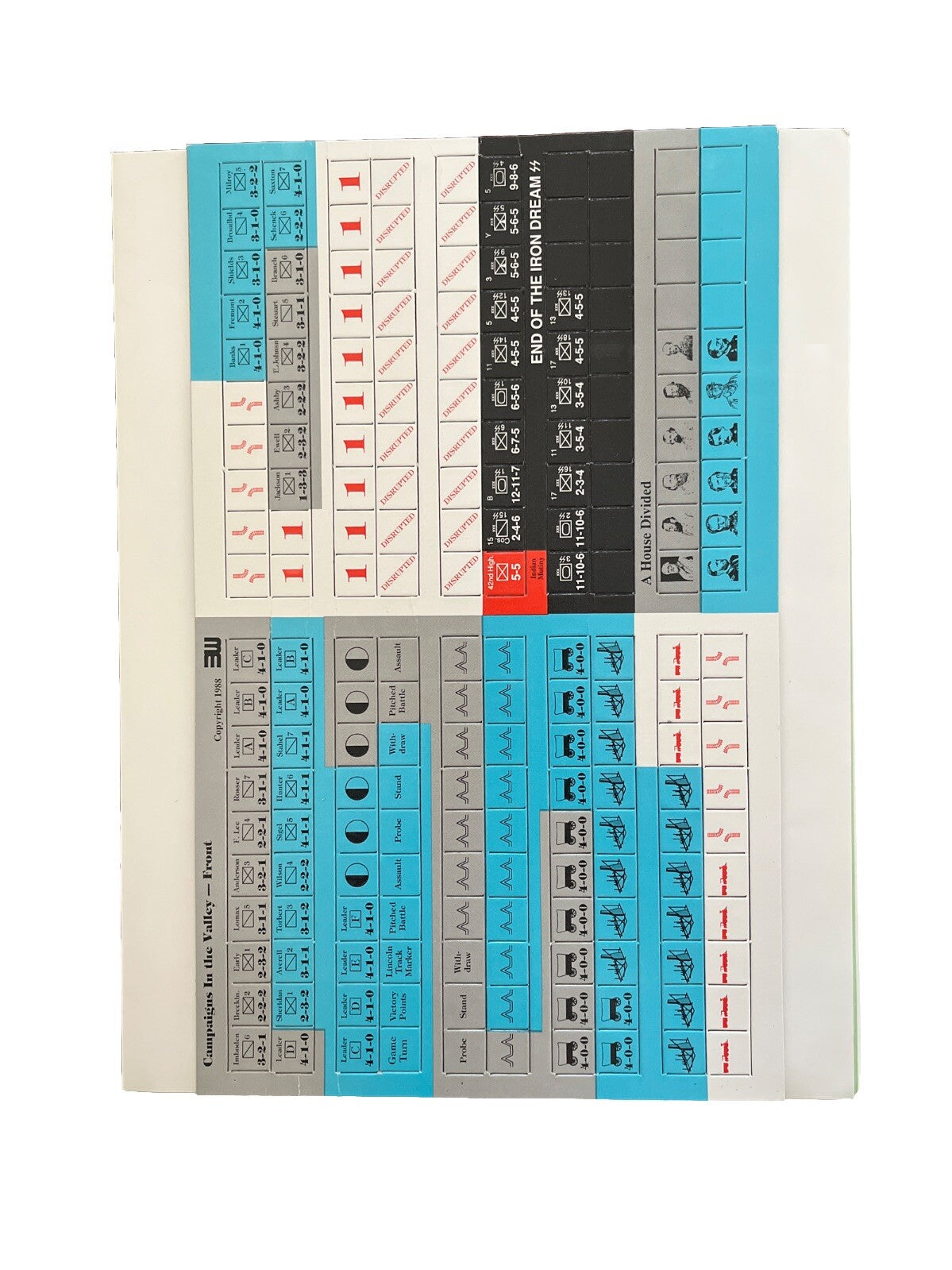 Strategy & Tactics History Wargame Magazine #123 Campaigns In The Valley