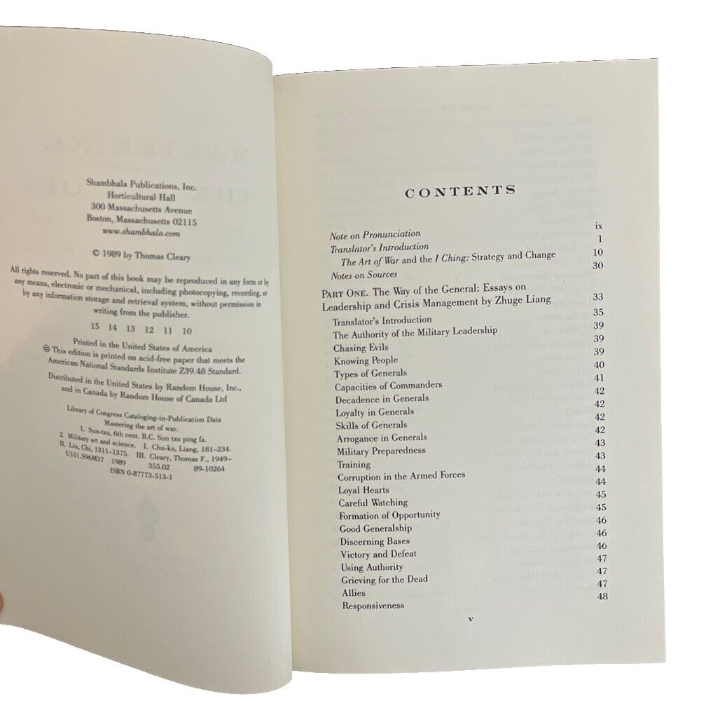Used Books Mastering The Art Of War: Zhuge Liang's and Liu Ji's Commentaries