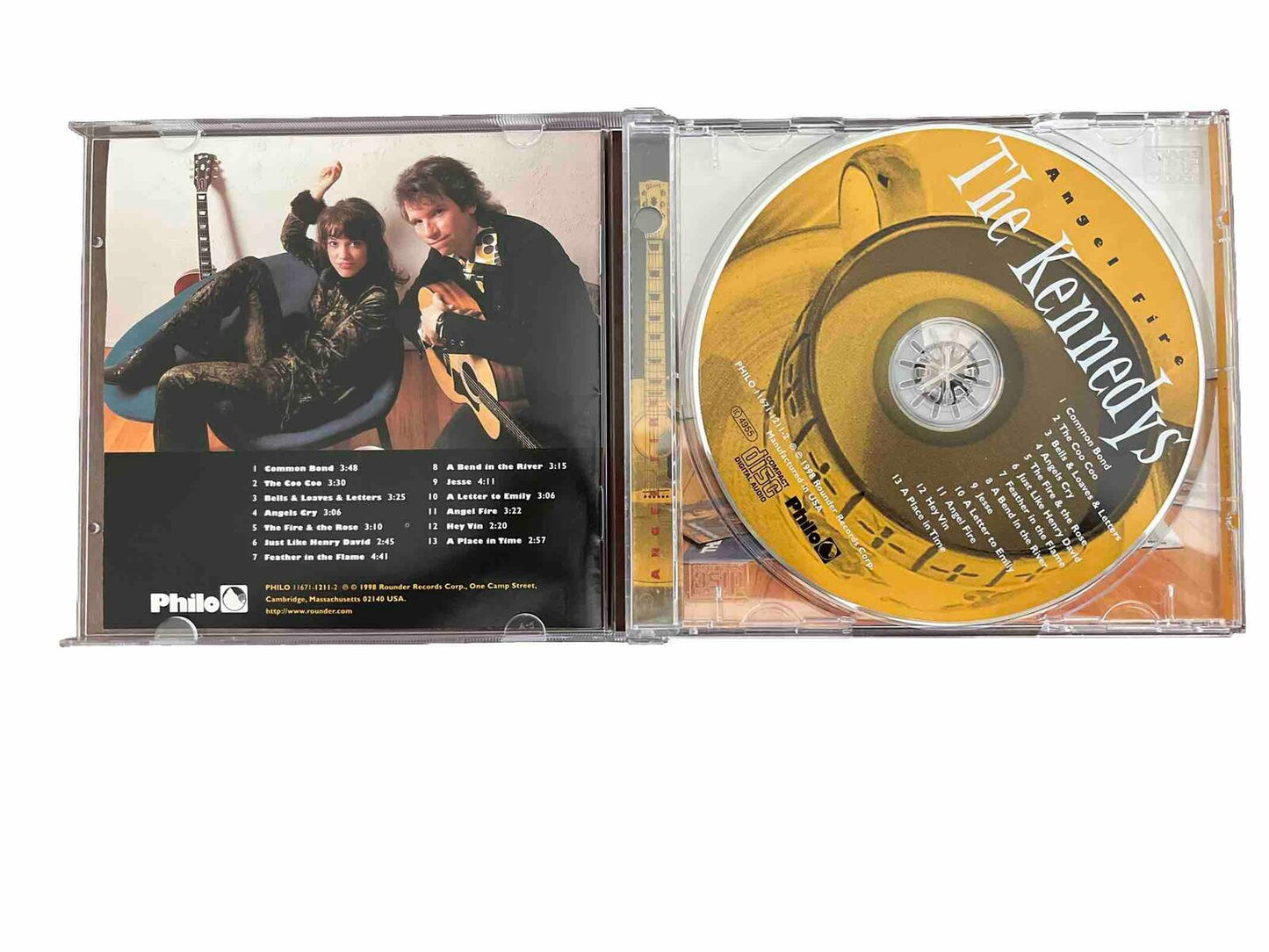 Angel Fire by The Kennedys (CD, Sep-1998, Rounder Select) Promo