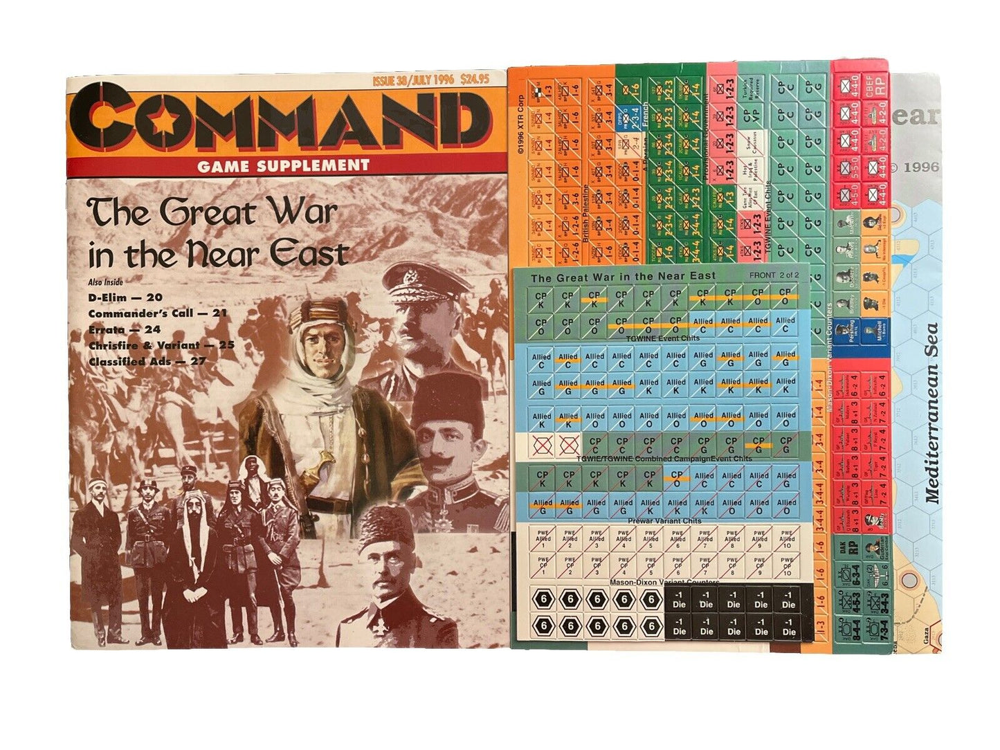 XTR Collectable Command Magazine #38 July 1996 - Robert The Bruce Bannockburn