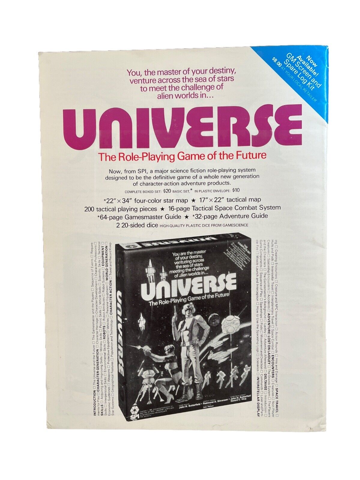 Collectable Vintage SPI Strategy & Tactics Wargaming Magazine #88 - Baor