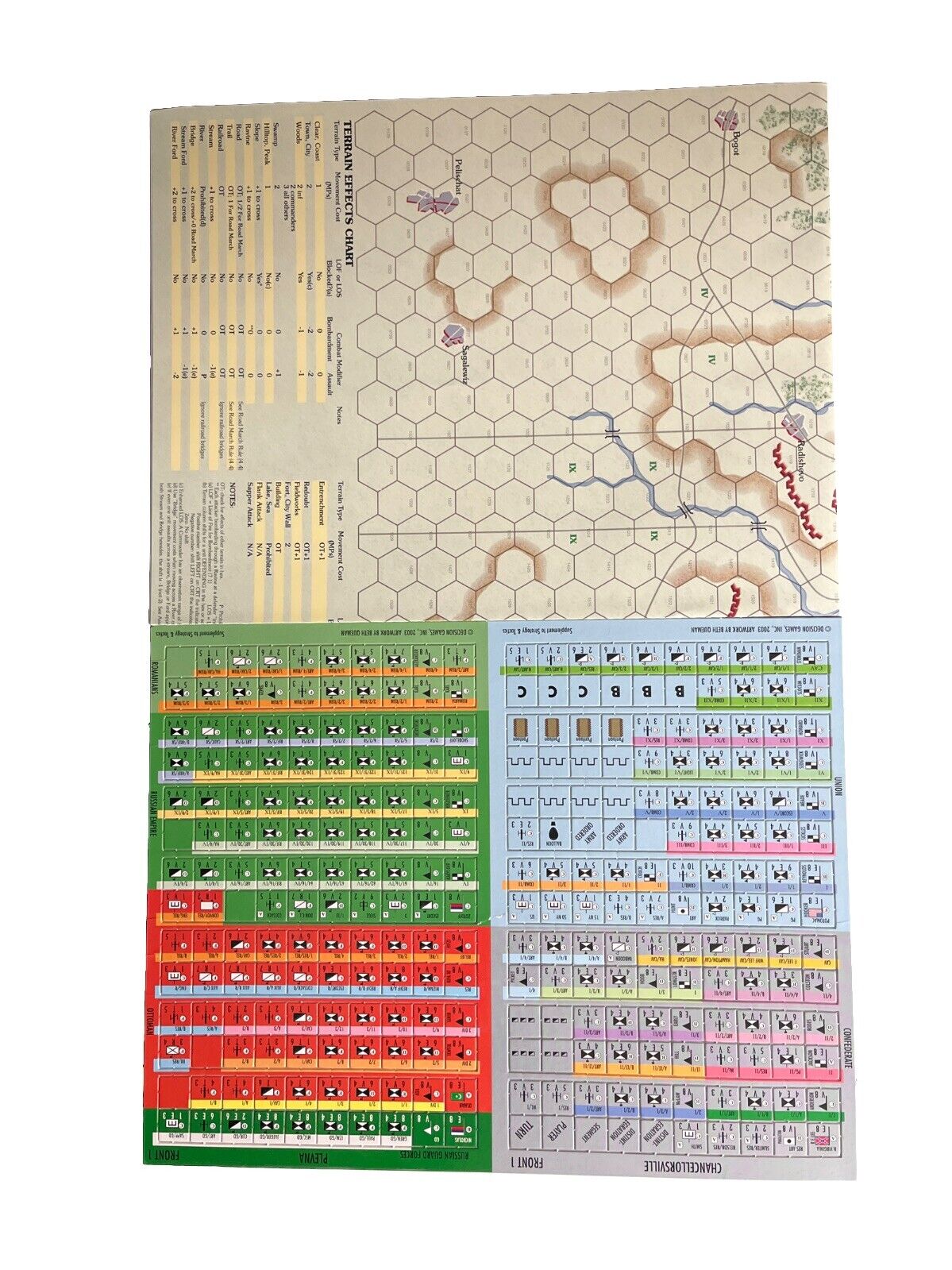 Strategy & Tactics Magazine #218 American Civil War Battle Of Chancellorsville