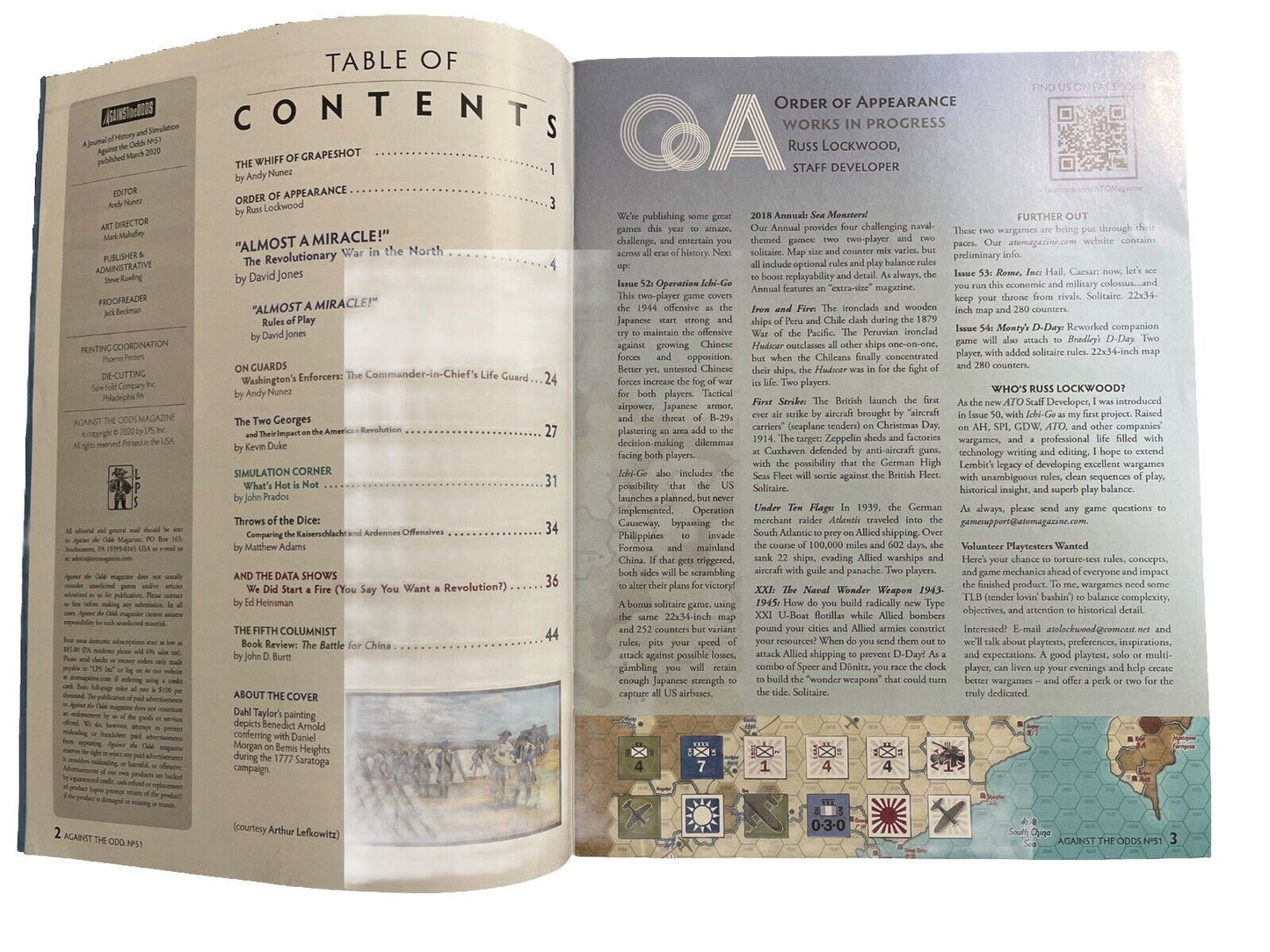 Against The Odds History Magazine With Complete War Game #51 - Almost a Miracle