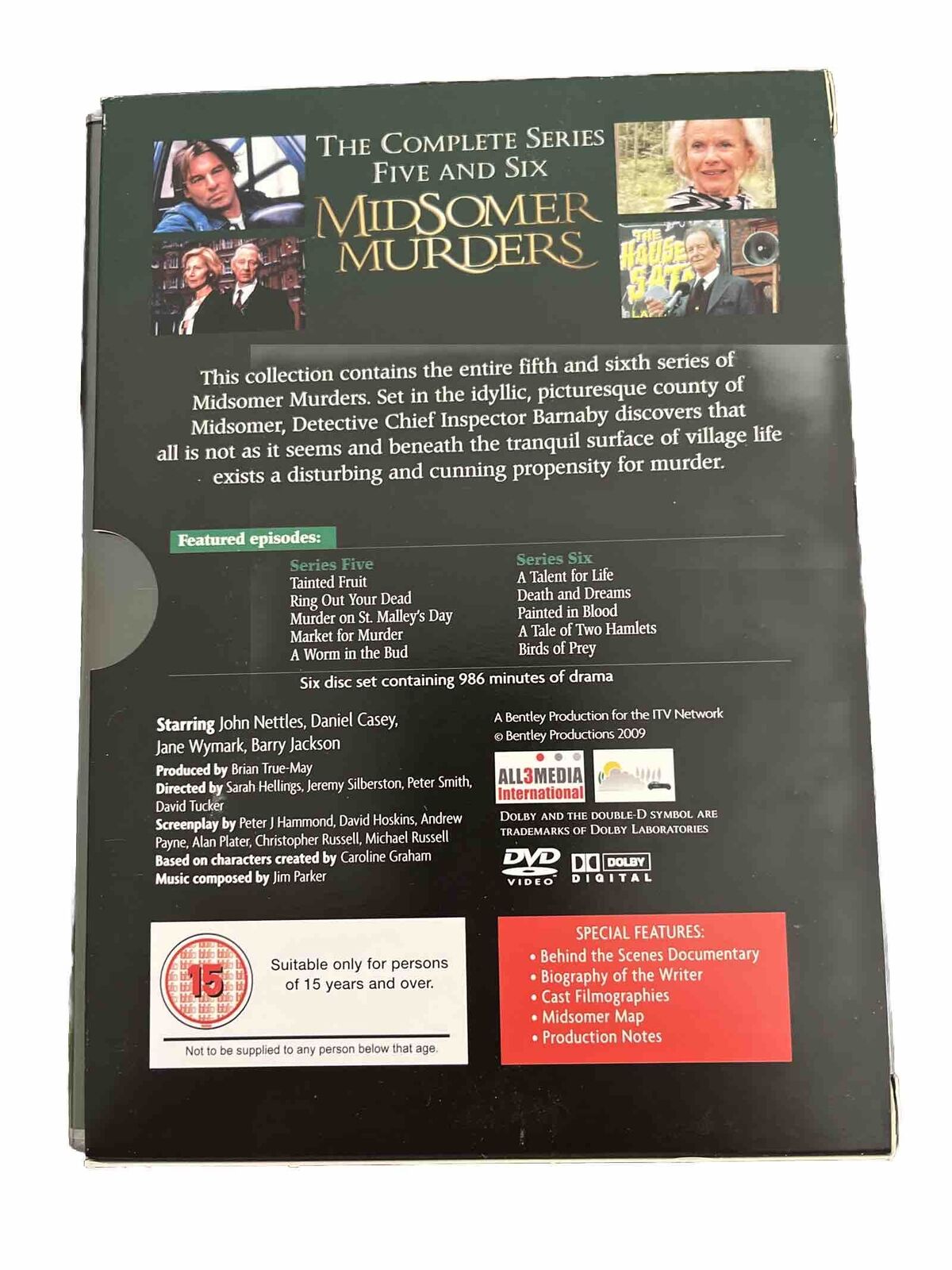 Midsomer Murders: The Complete Series Five and Six (DVD) Jane Wymark (UK IMPORT)