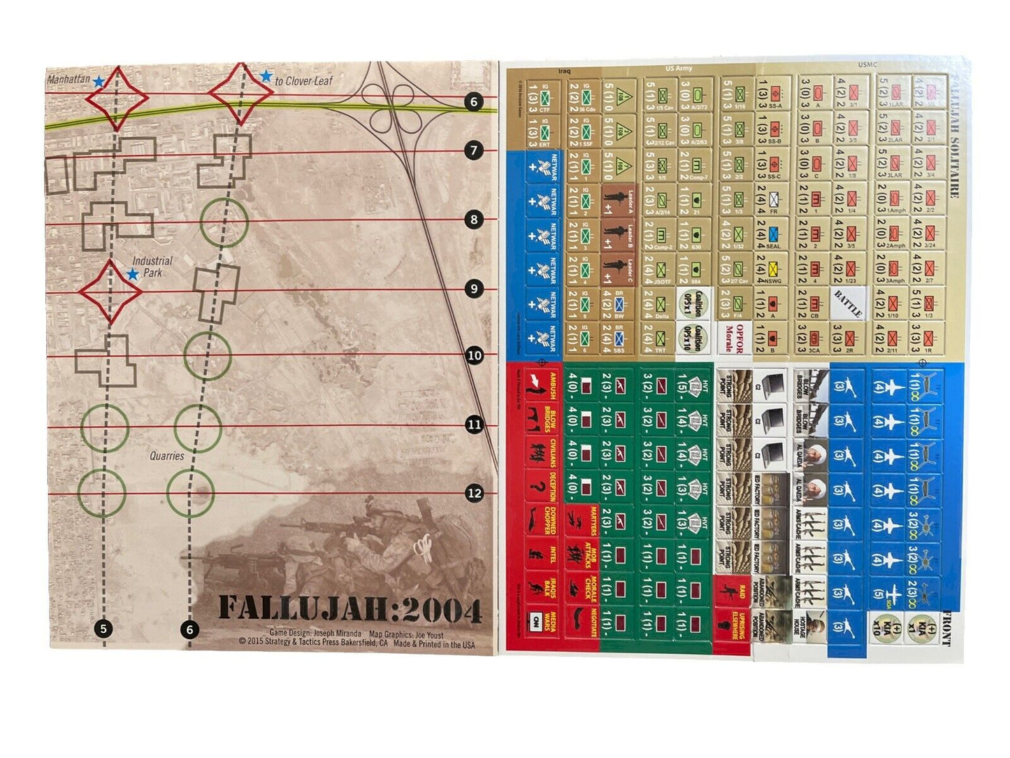 Modern War Magazine #23 With Military Historical Board Game - Fallujah: 2004