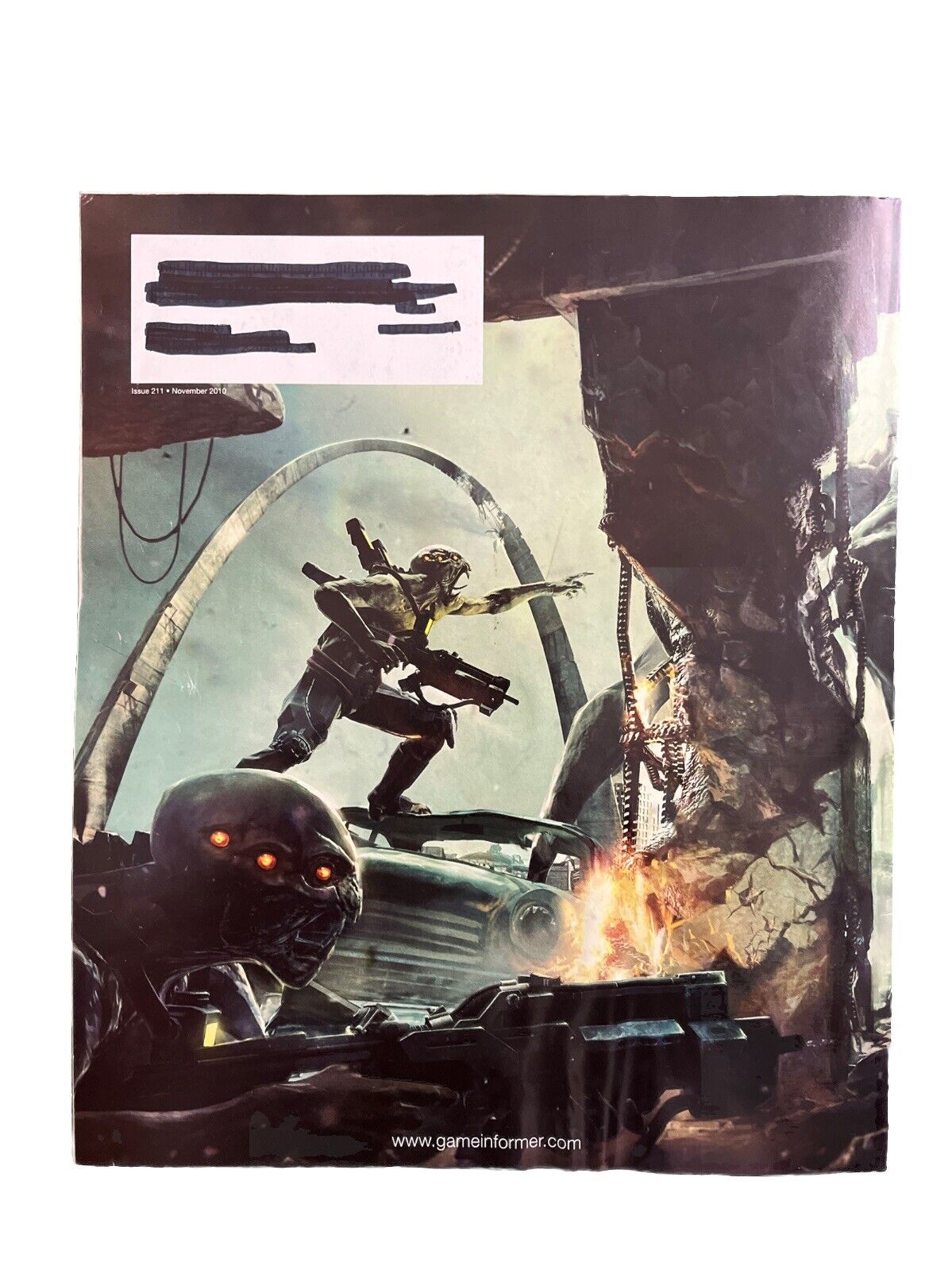 Game Informer Collectable Video Game Magazine #211 November 2010 Resistance 3