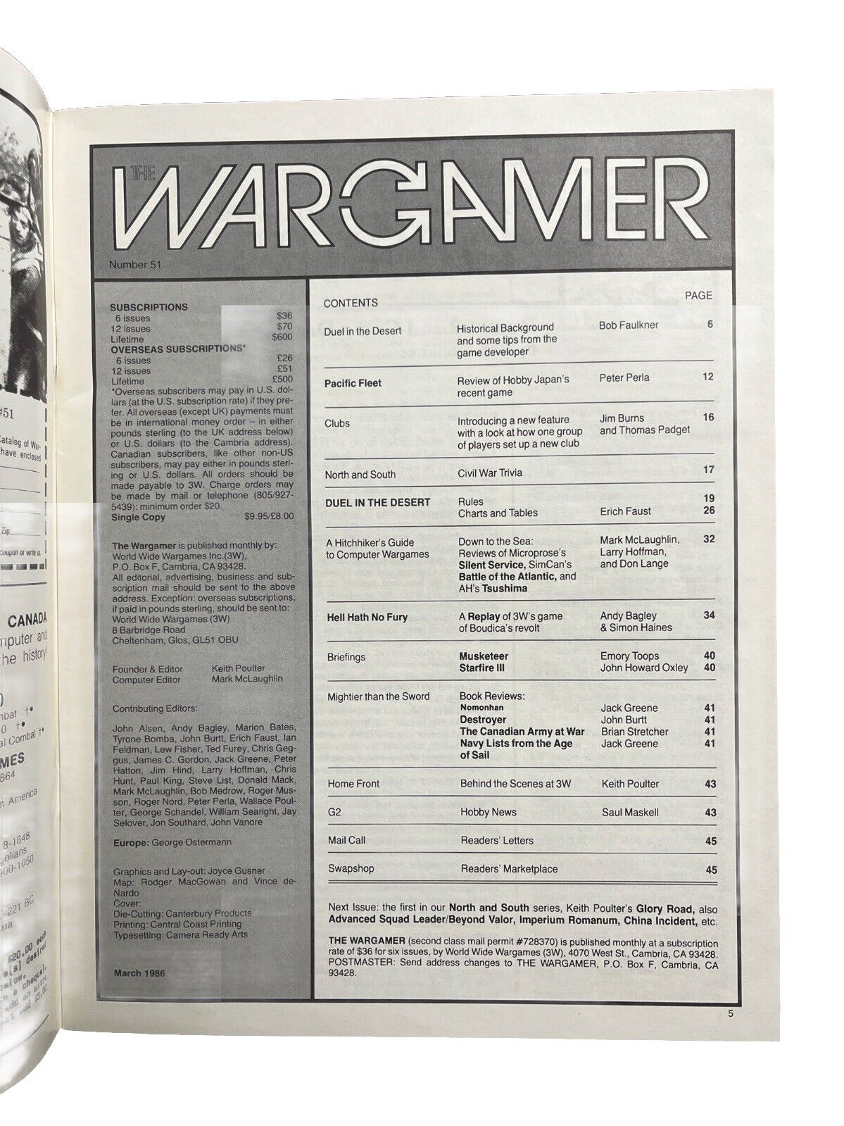 The Wargamer Military History Collectable Magazine #51 Duel In The Desert