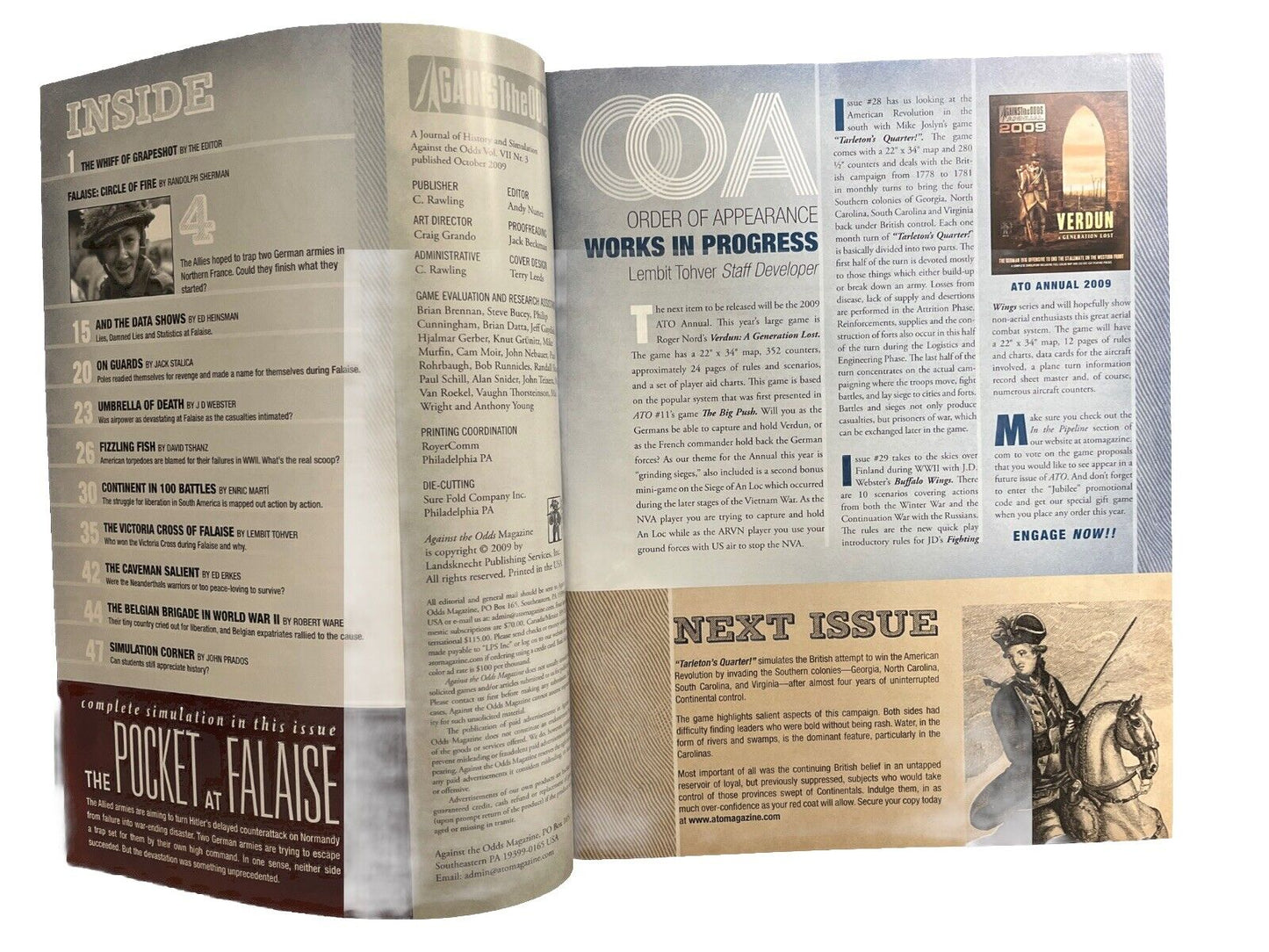 Against the Odds Magazine #27 With Historical Wargame - The Pocket at Falaise
