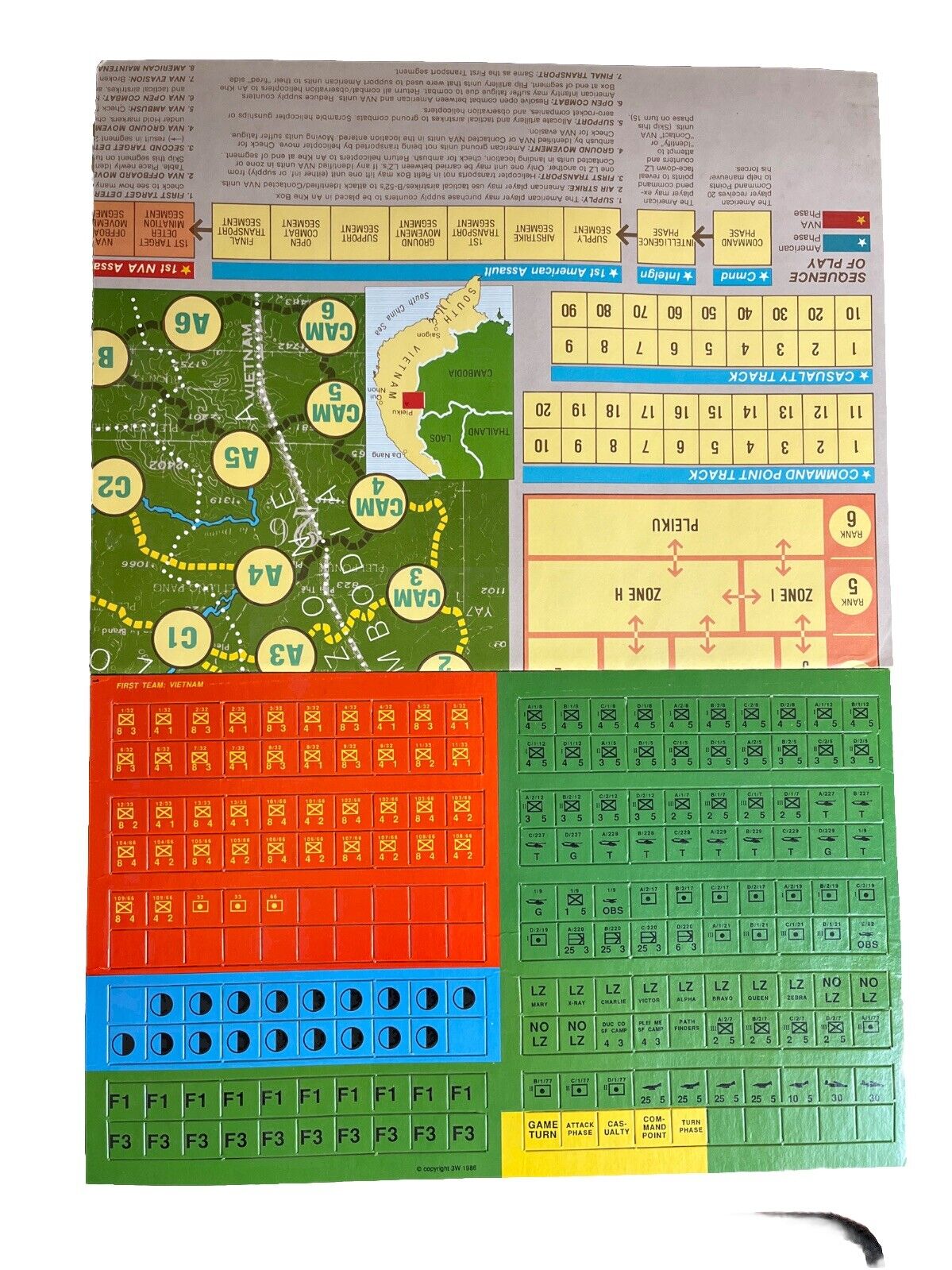 Vintage The WARGAMER Magazine #56 First Team Vietnam The Air Cavalry In Action