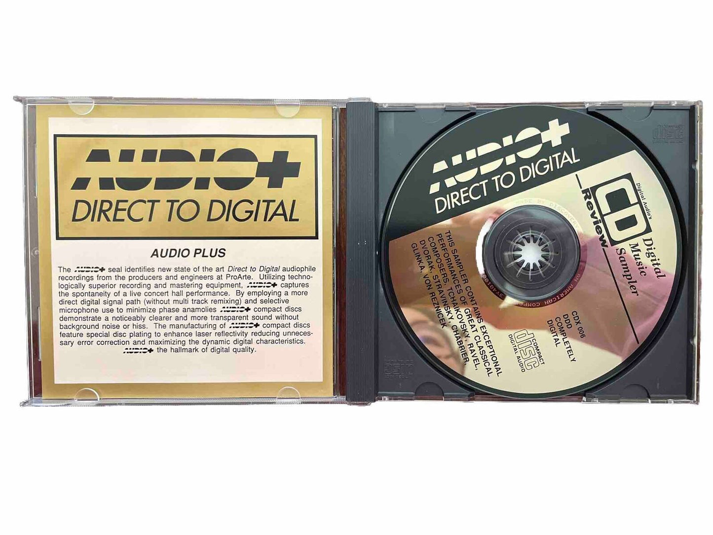 Various Artists CD-Pro Arte 1989 direct to Digital Classical Sampler Like New
