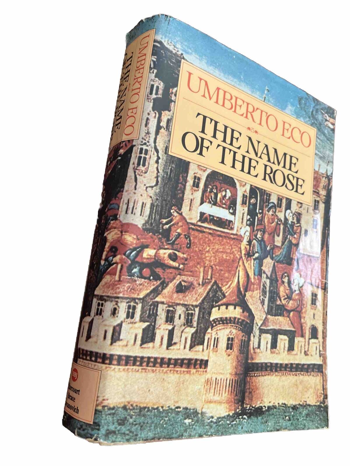 Umberto Eco, The Name of the Rose, hardcover (1983)