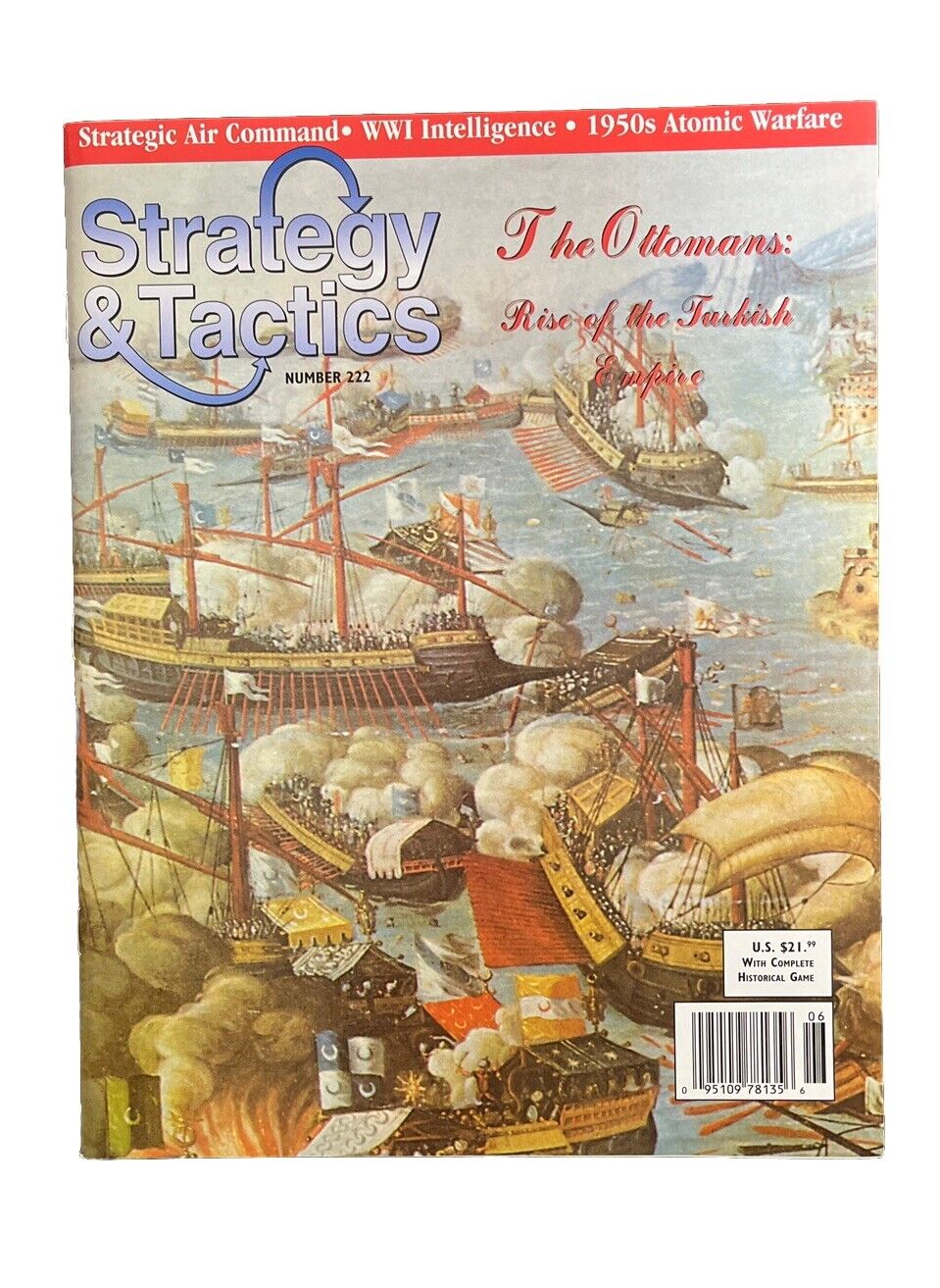 Strategy & Tactics WargameMagazine #222 The Ottomans: Rise of the Turkish Empire