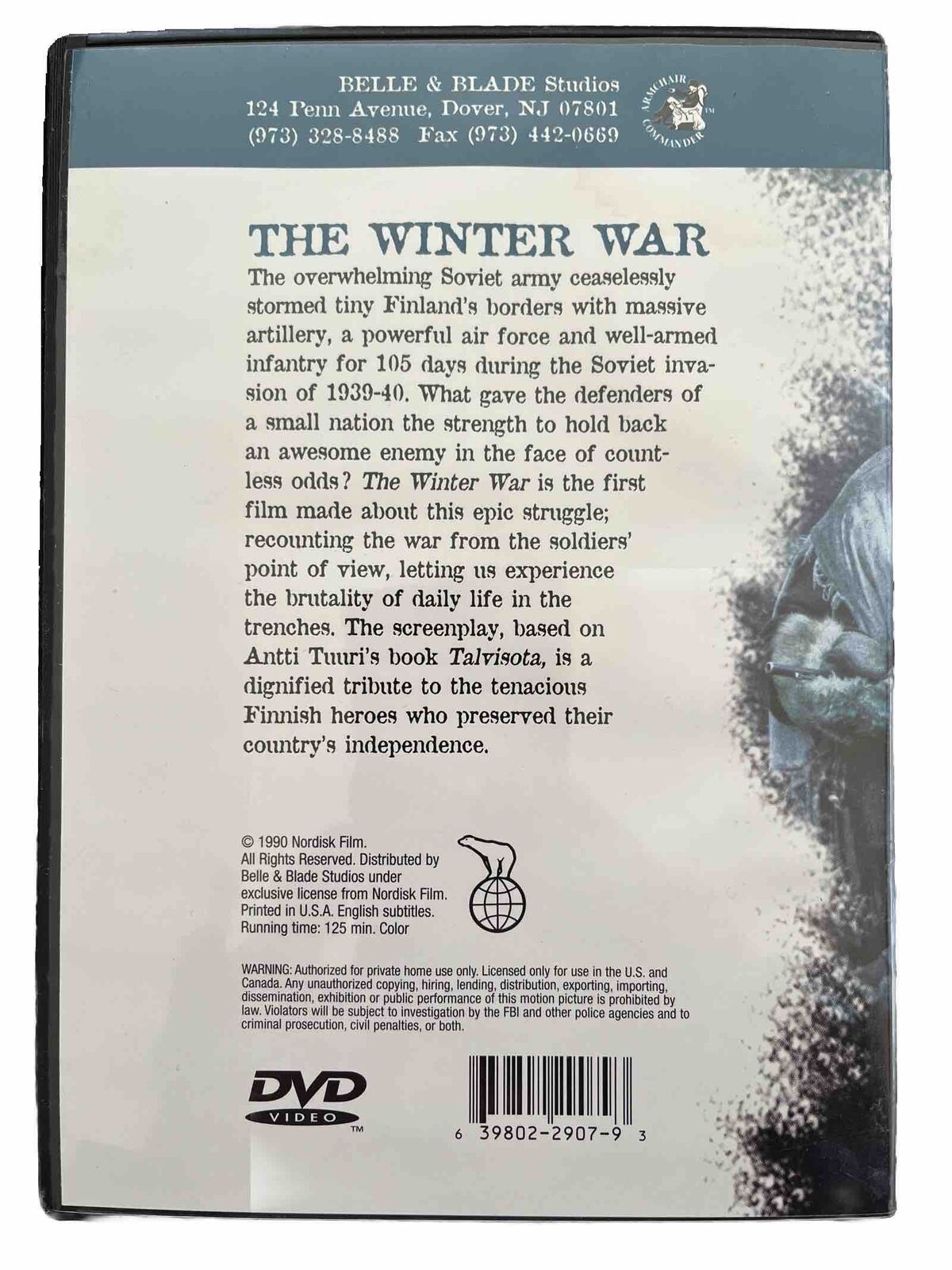 The Winter War 1989 Talvisota DVD 1990