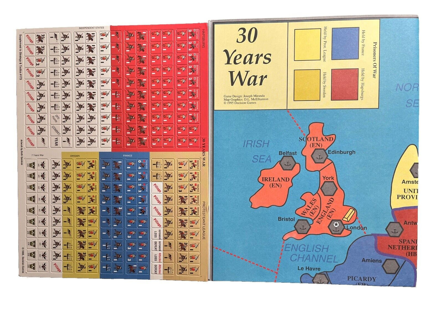 Strategy &Tactics Wargame Magazine #173 The Thirty Years War: The Great War 1618