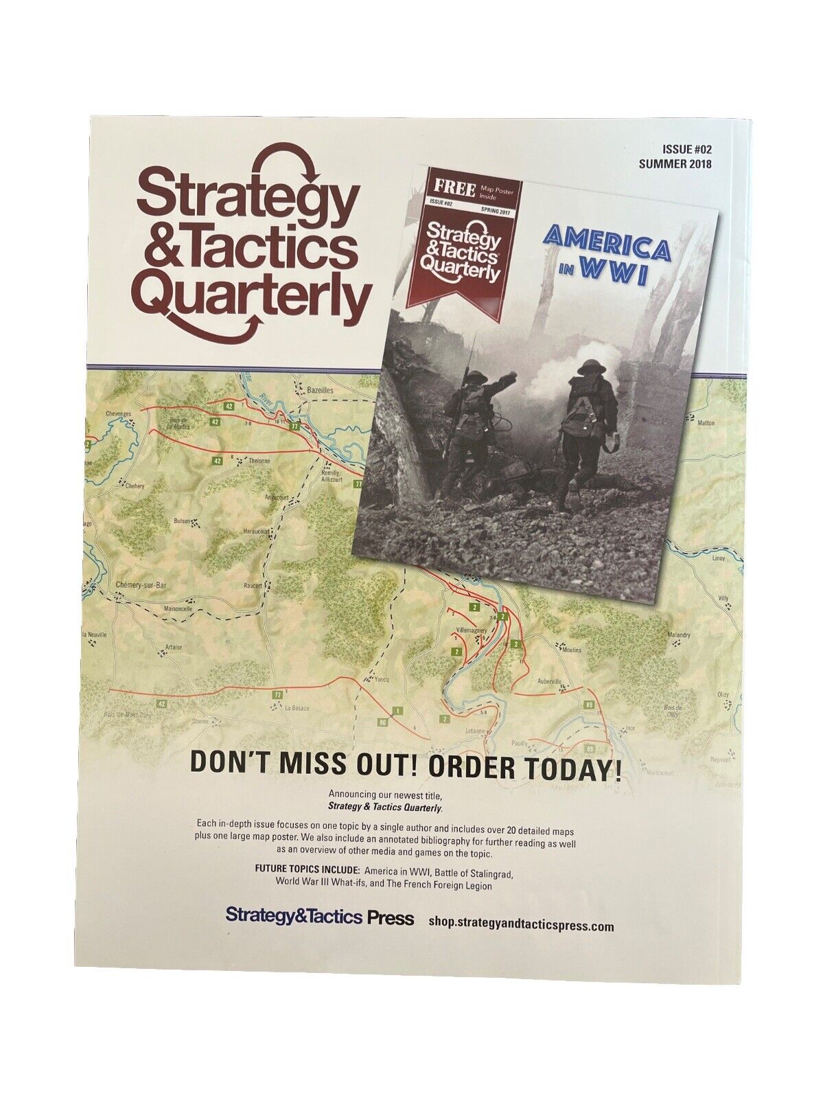 Decision Games Strategy & Tactics Wargame Magazine #310 - American Civil War