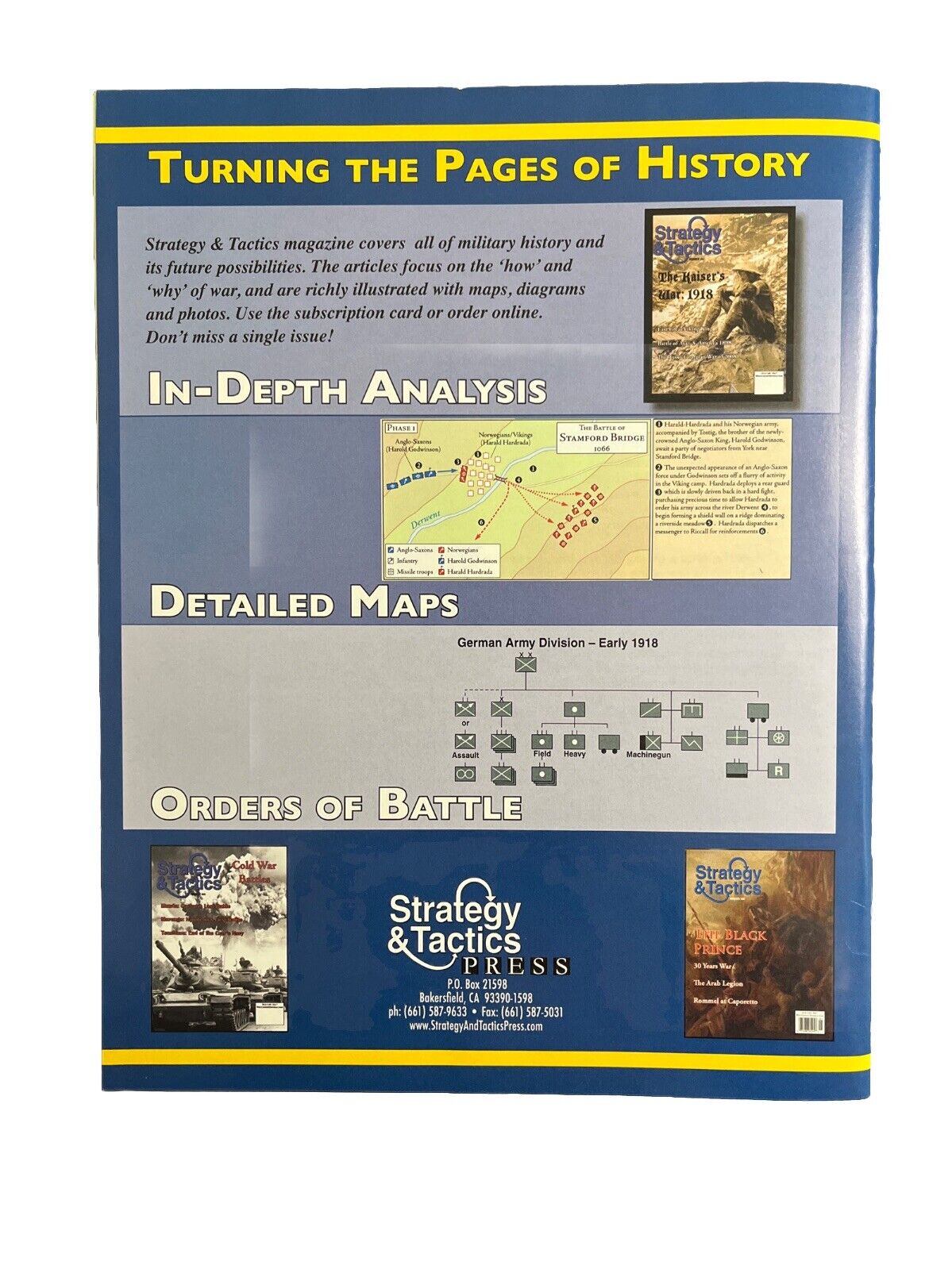 World At War Wargame Magazine #10 With History Board Game - Coral Sea, 1942