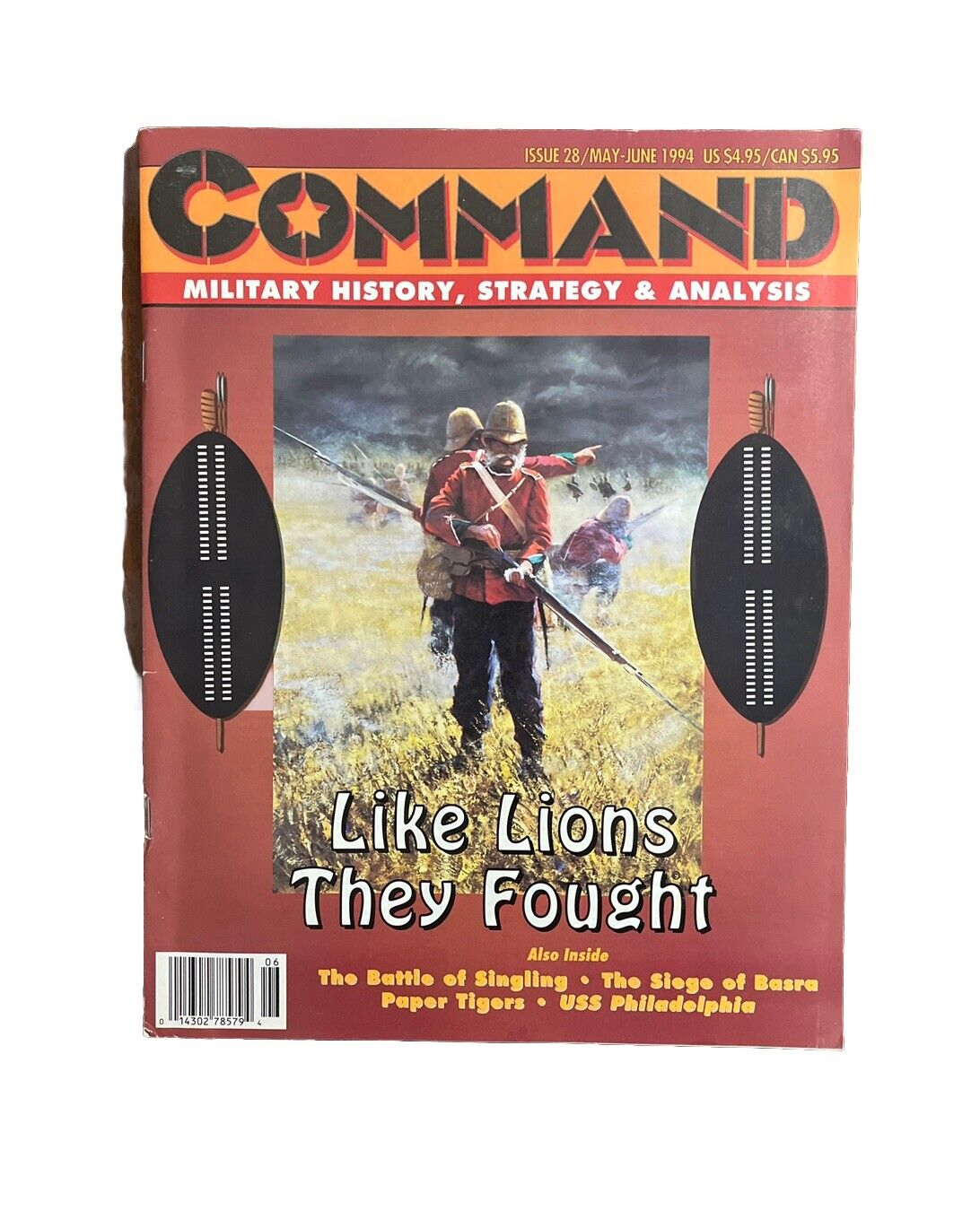 XTR Collectable Command Military History Magazine #28 - Like Lions They Fought