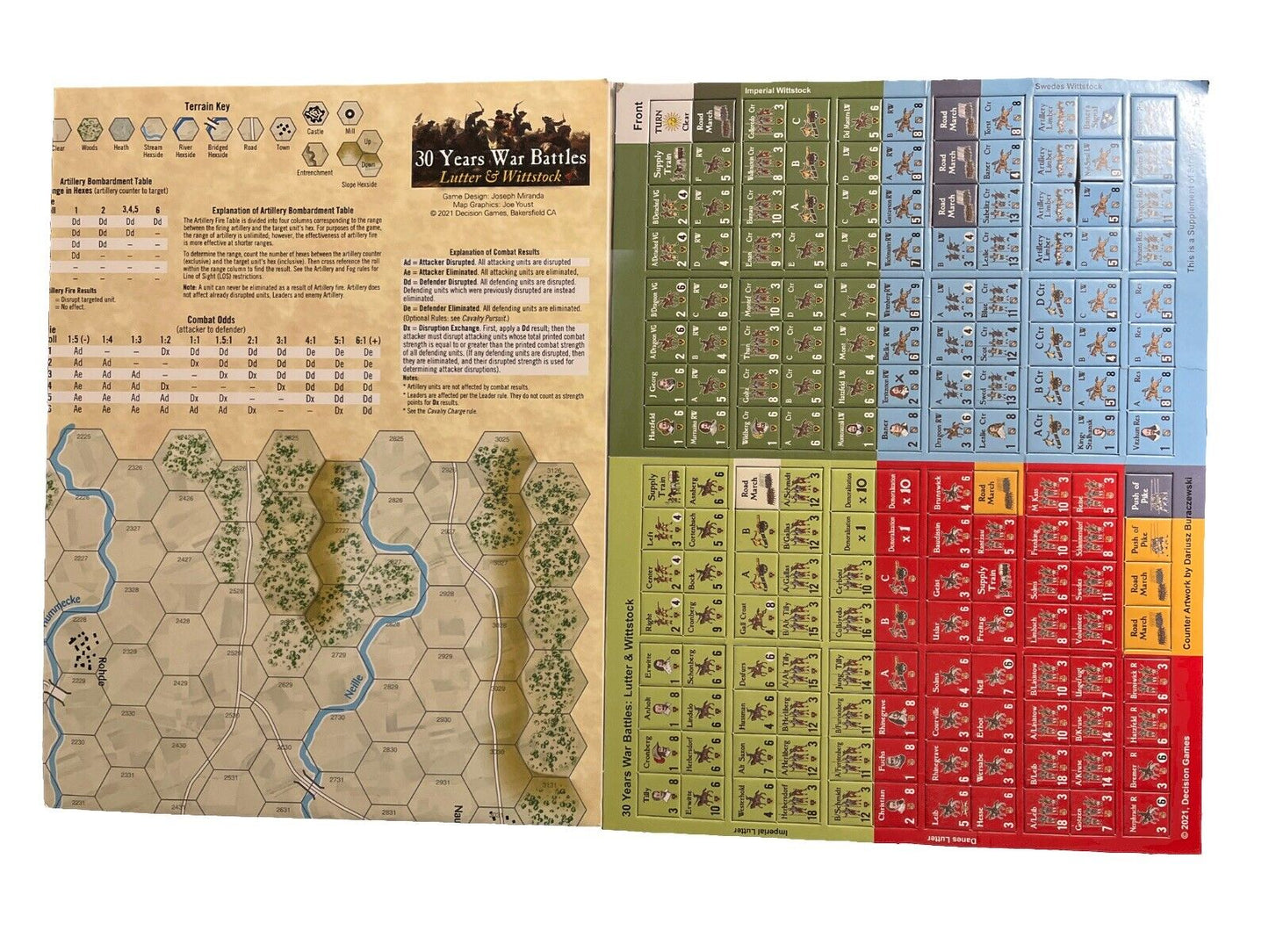 Decision Games STRATEGY & TACTICS Magazine #332 30 YEARS WAR DECISIVE BATTLES